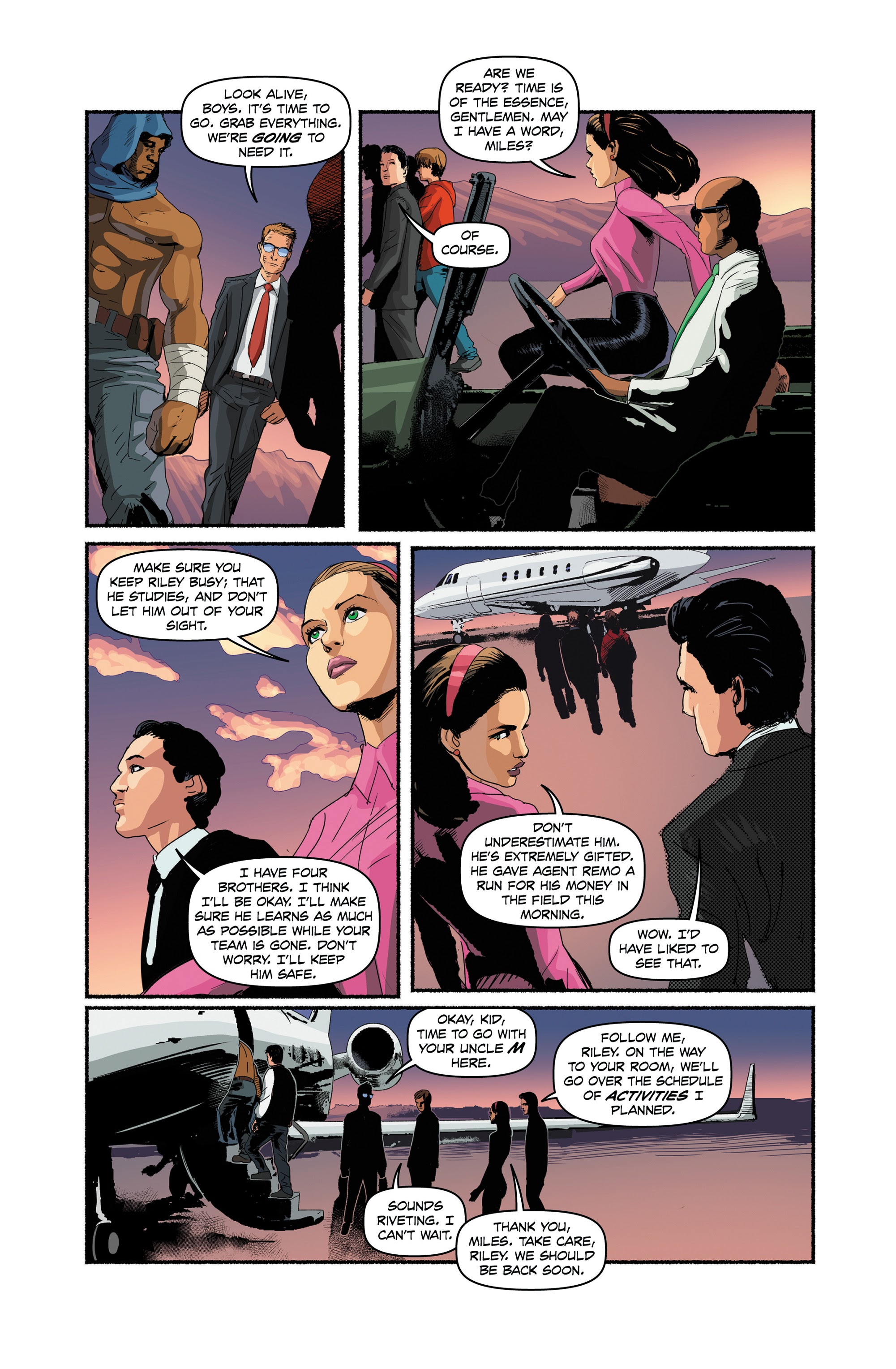 Read online The Agency (2014) comic -  Issue # TPB - 50