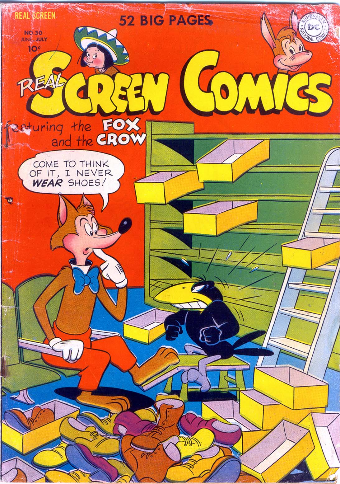 Read online Real Screen Comics comic -  Issue #30 - 1