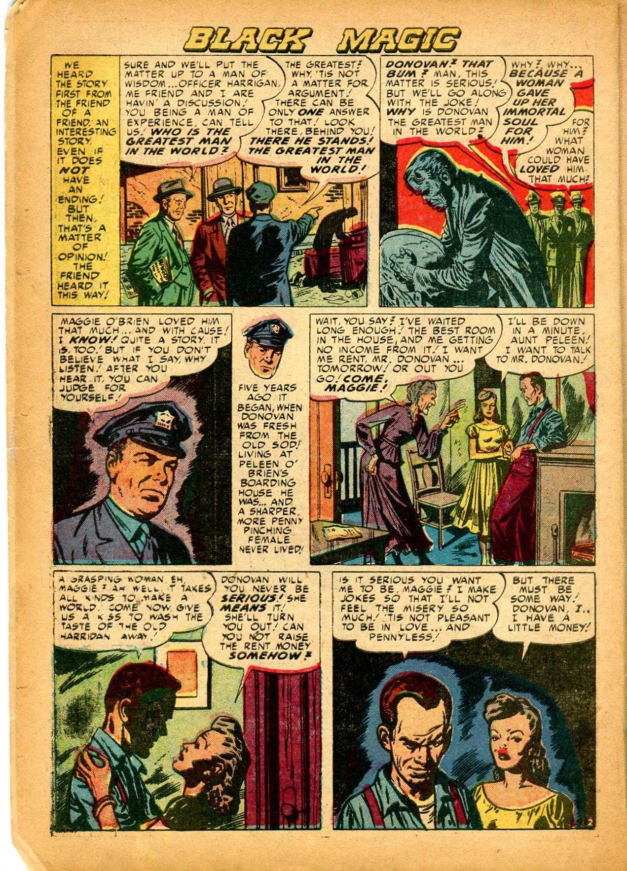 Read online Black Magic (1950) comic -  Issue #8 - 4