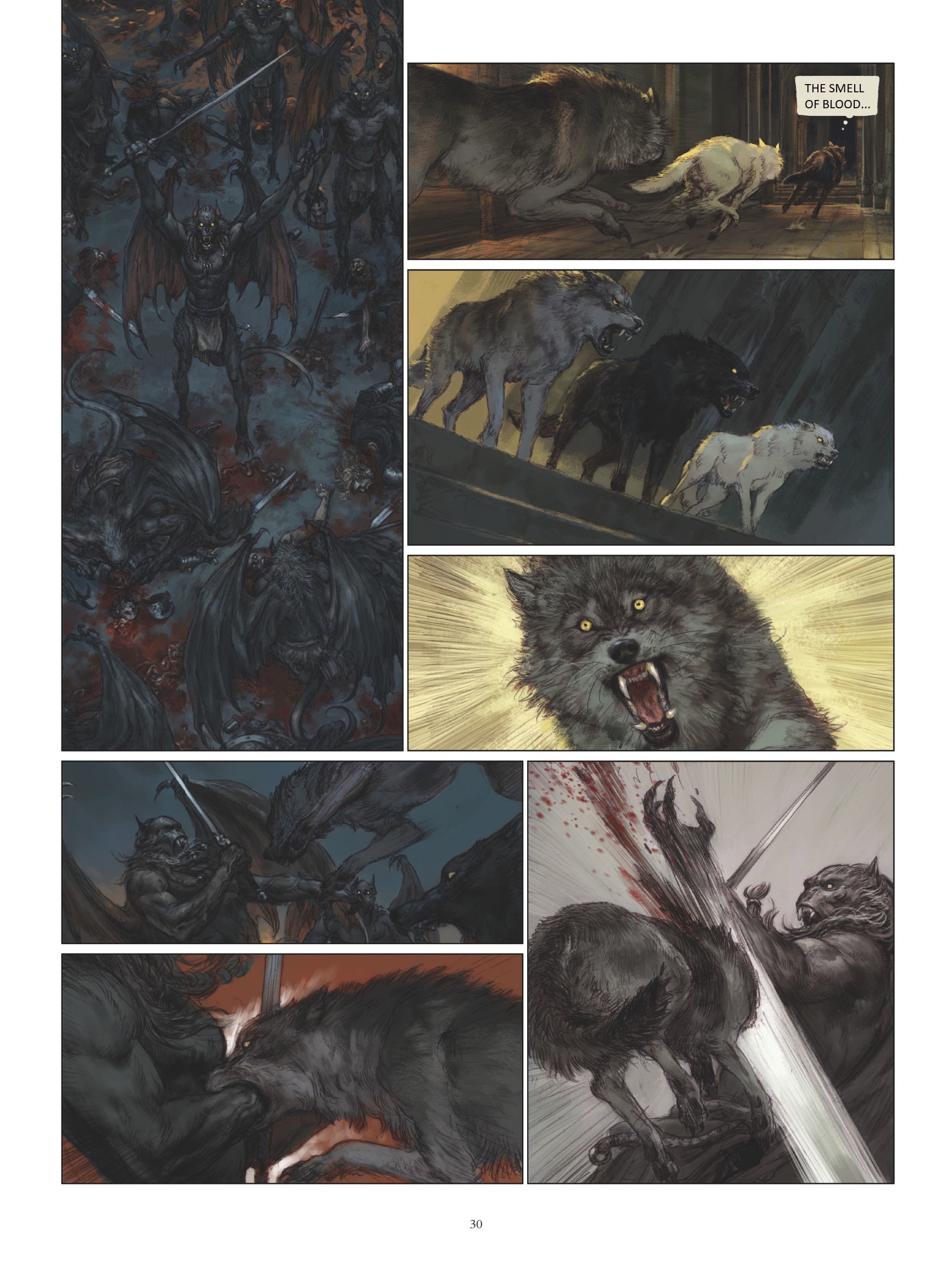 Read online Royal Blood comic -  Issue #4 - 32