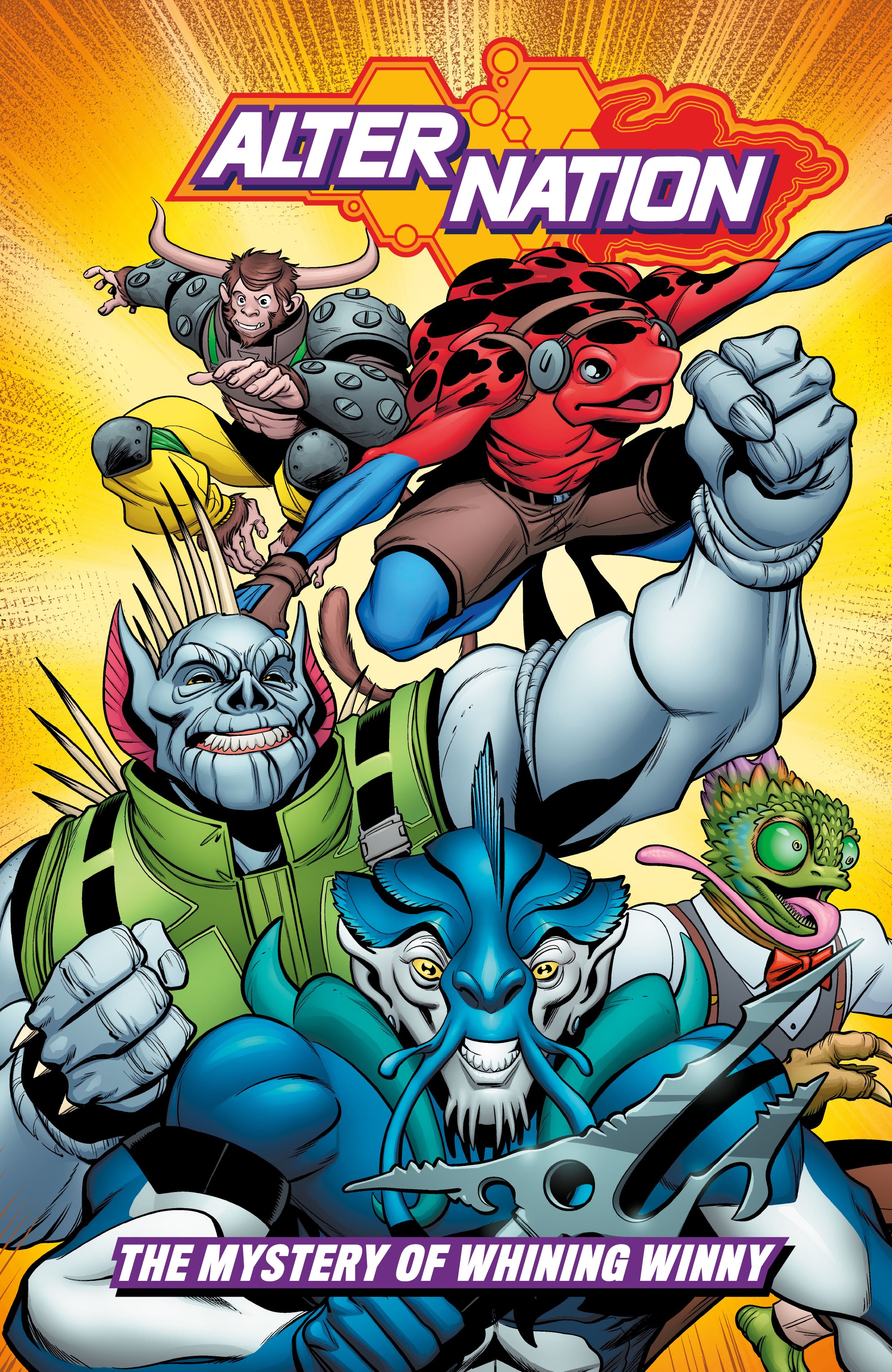 Read online Alter Nation: They Hide Hybrids comic -  Issue # TPB - 55