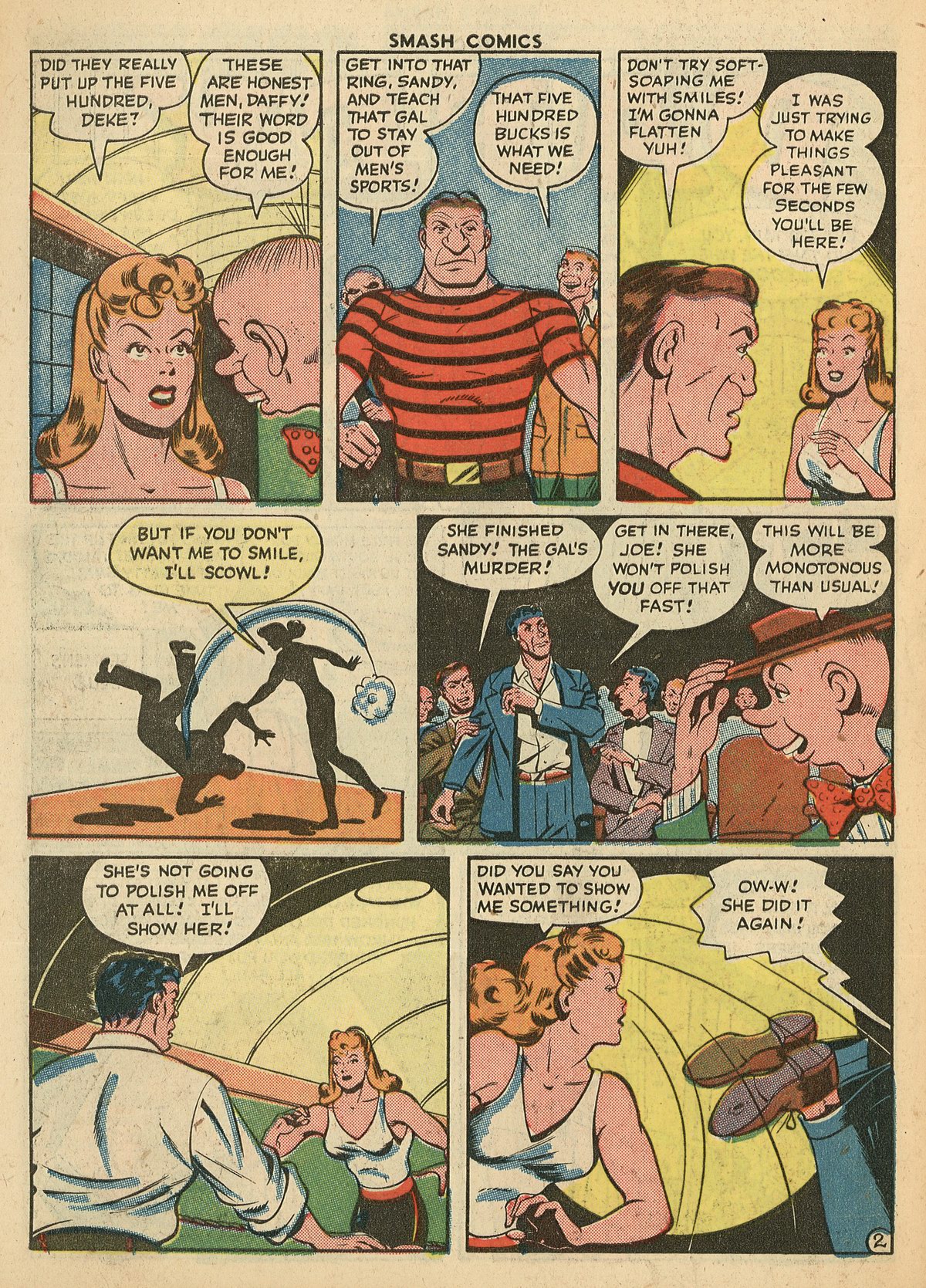 Read online Smash Comics comic -  Issue #63 - 46