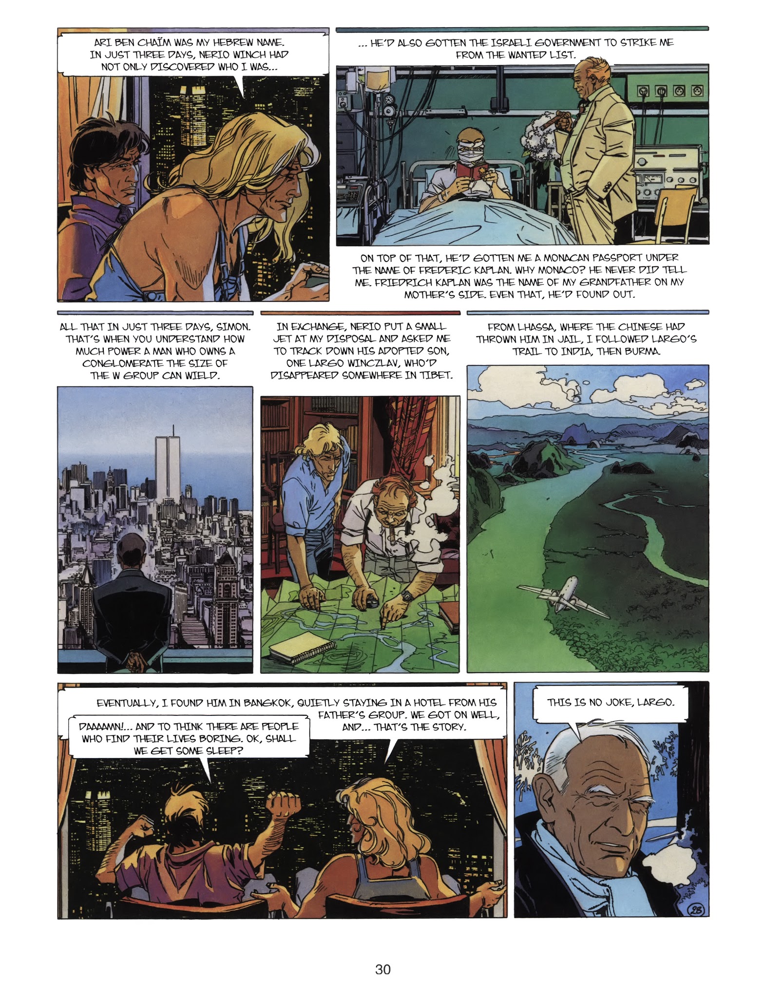 Read online Largo Winch comic -  Issue # TPB 9 - 32