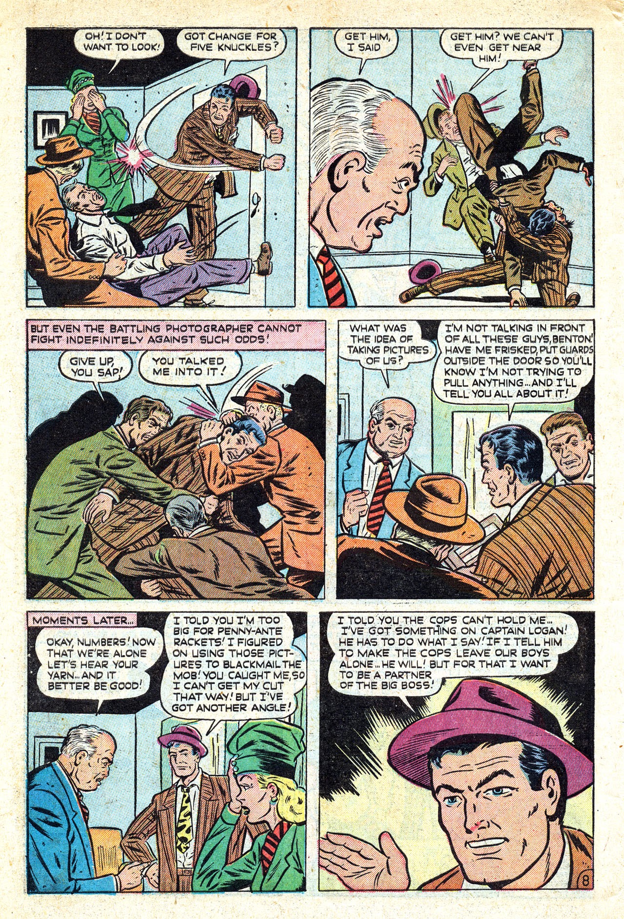 Read online Casey Crime Photographer comic -  Issue #2 - 45