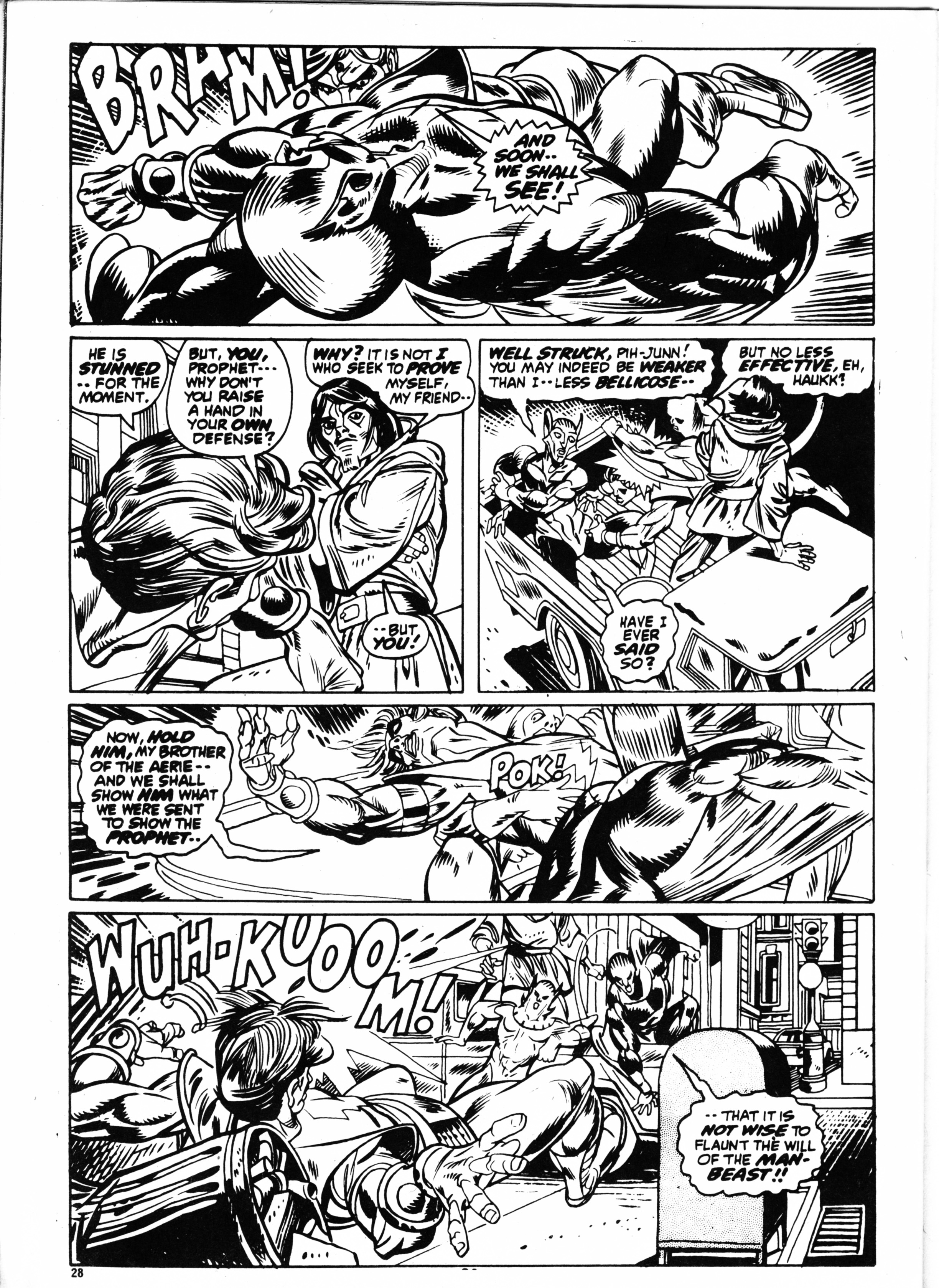 Read online Planet of the Apes (1974) comic -  Issue #34 - 27
