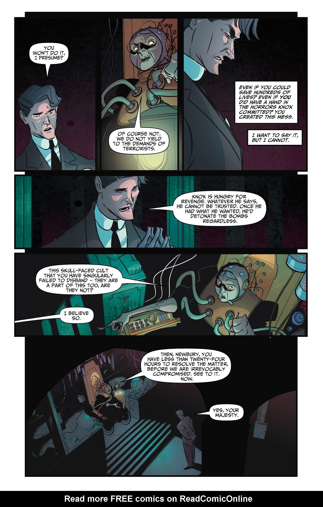 Read online Newbury & Hobbes: The Undying comic -  Issue #3 - 13