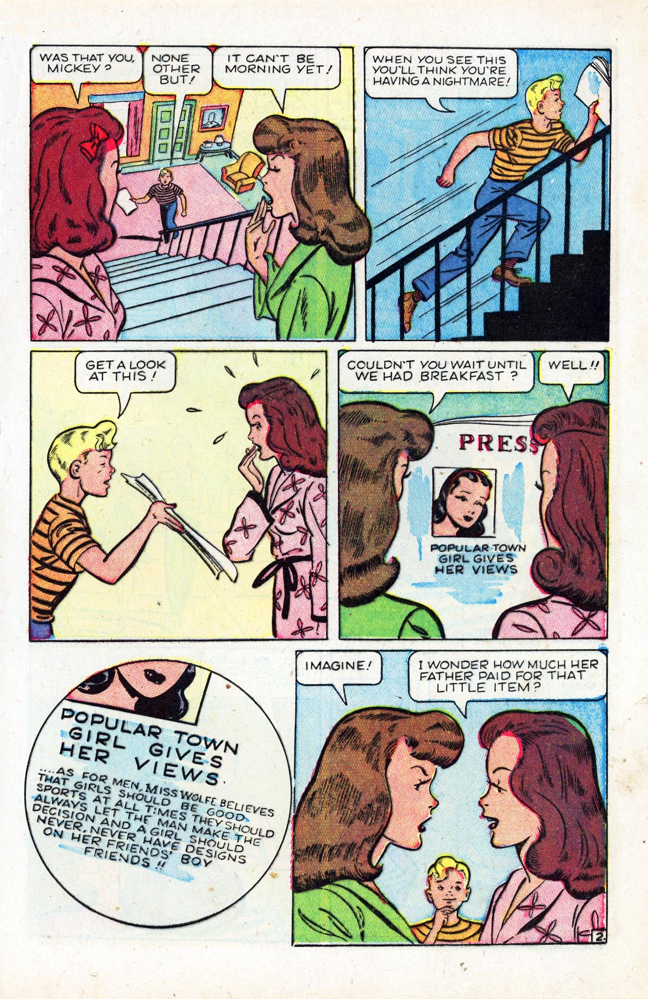 Read online Patsy Walker comic -  Issue #9 - 21