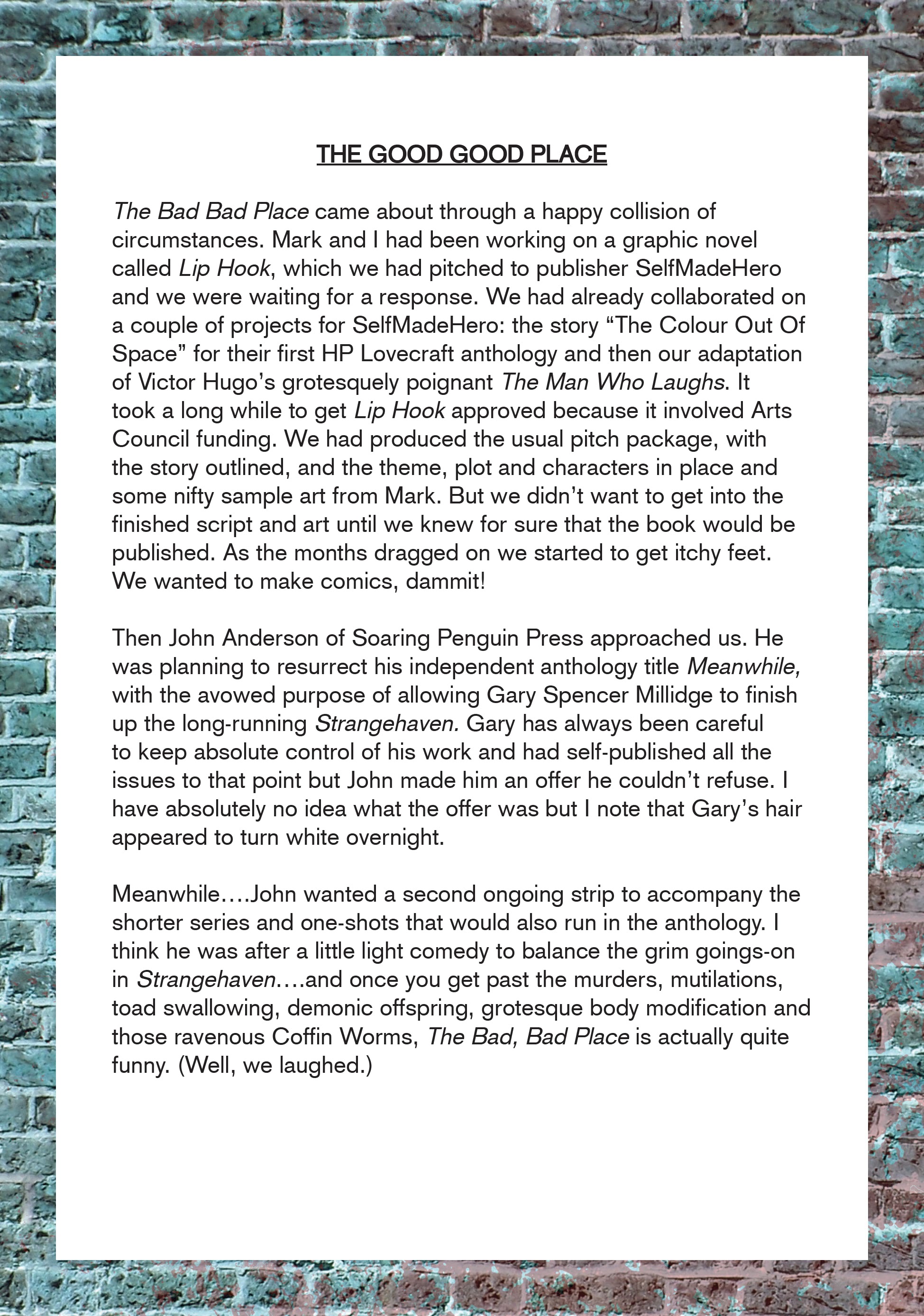 Read online The Bad Bad Place comic -  Issue # TPB - 112