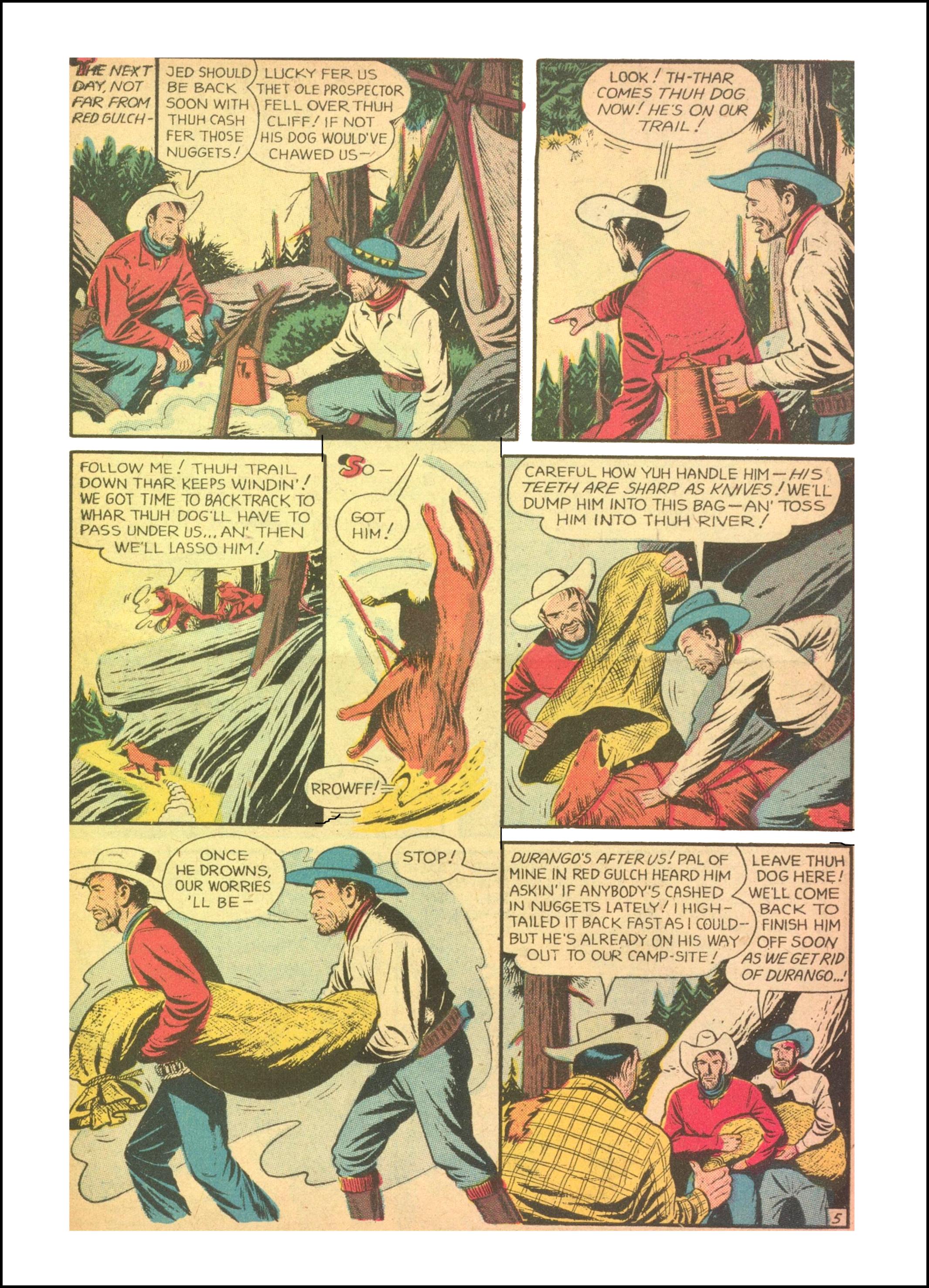 Read online Charles Starrett as The Durango Kid comic -  Issue #35 - 7
