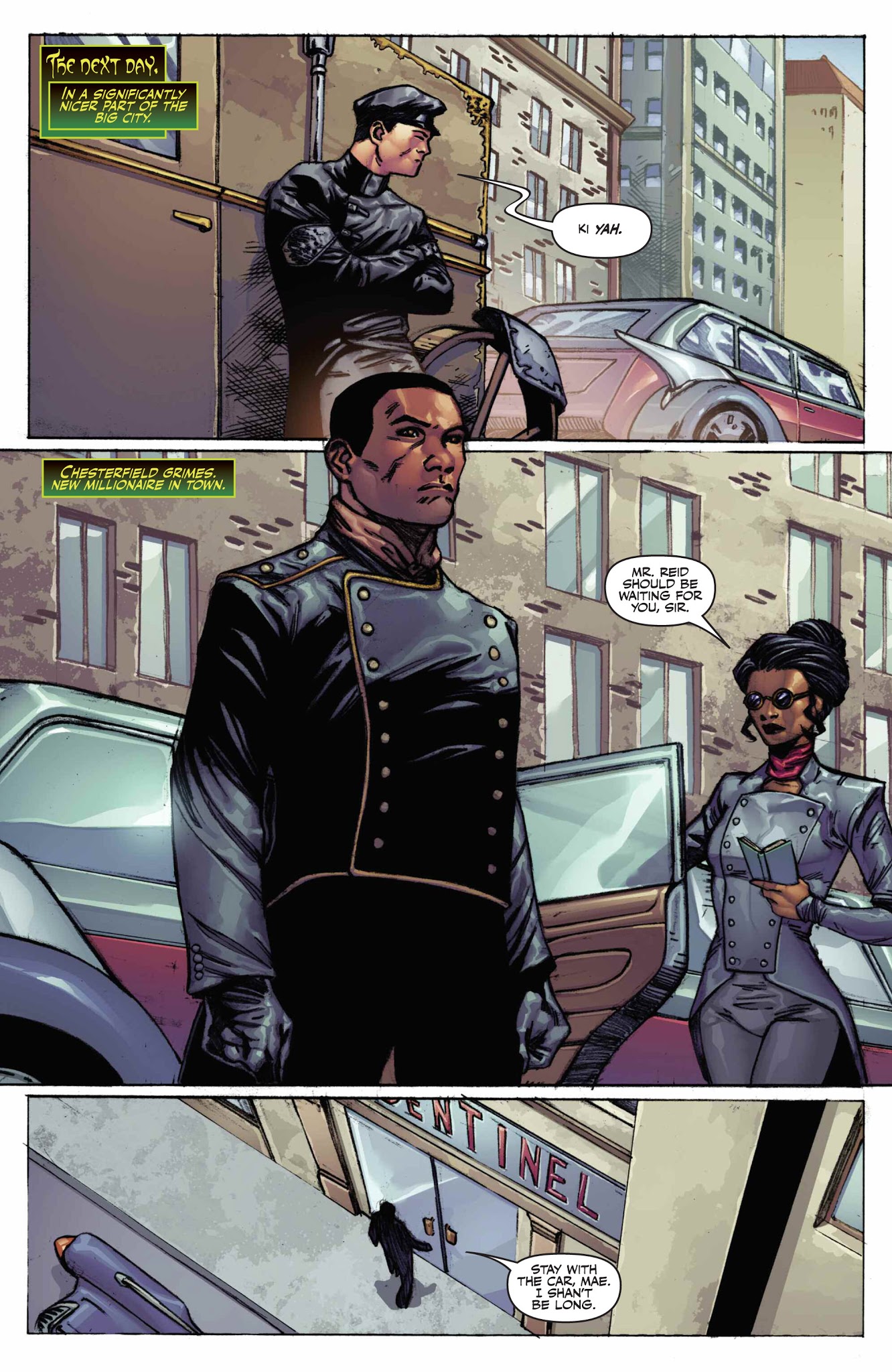 Read online Legenderry: Green Hornet comic -  Issue #1 - 9