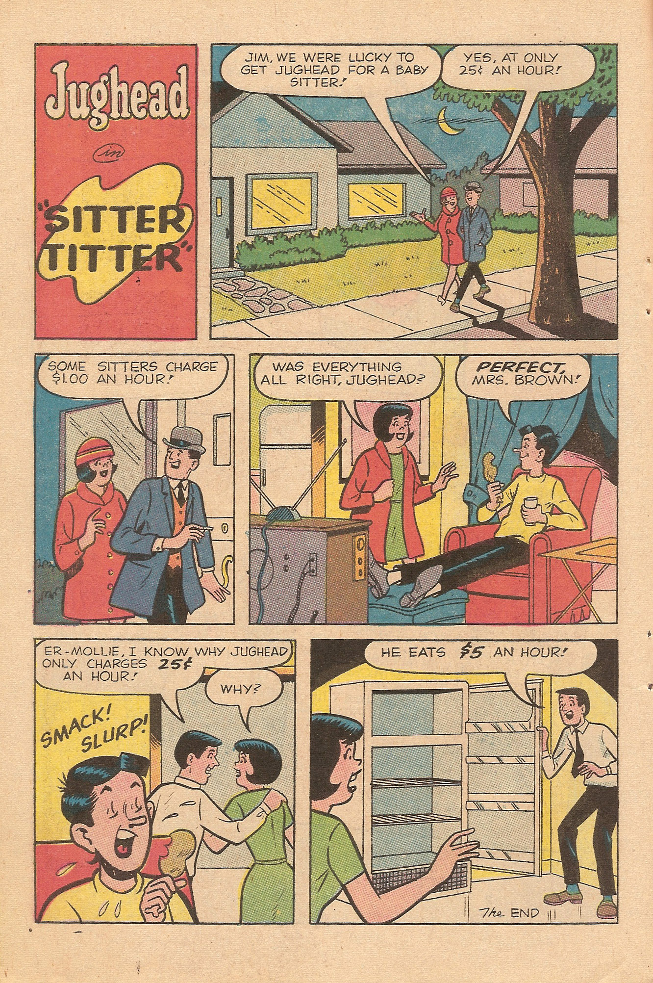 Read online Jughead's Jokes comic -  Issue #22 - 58