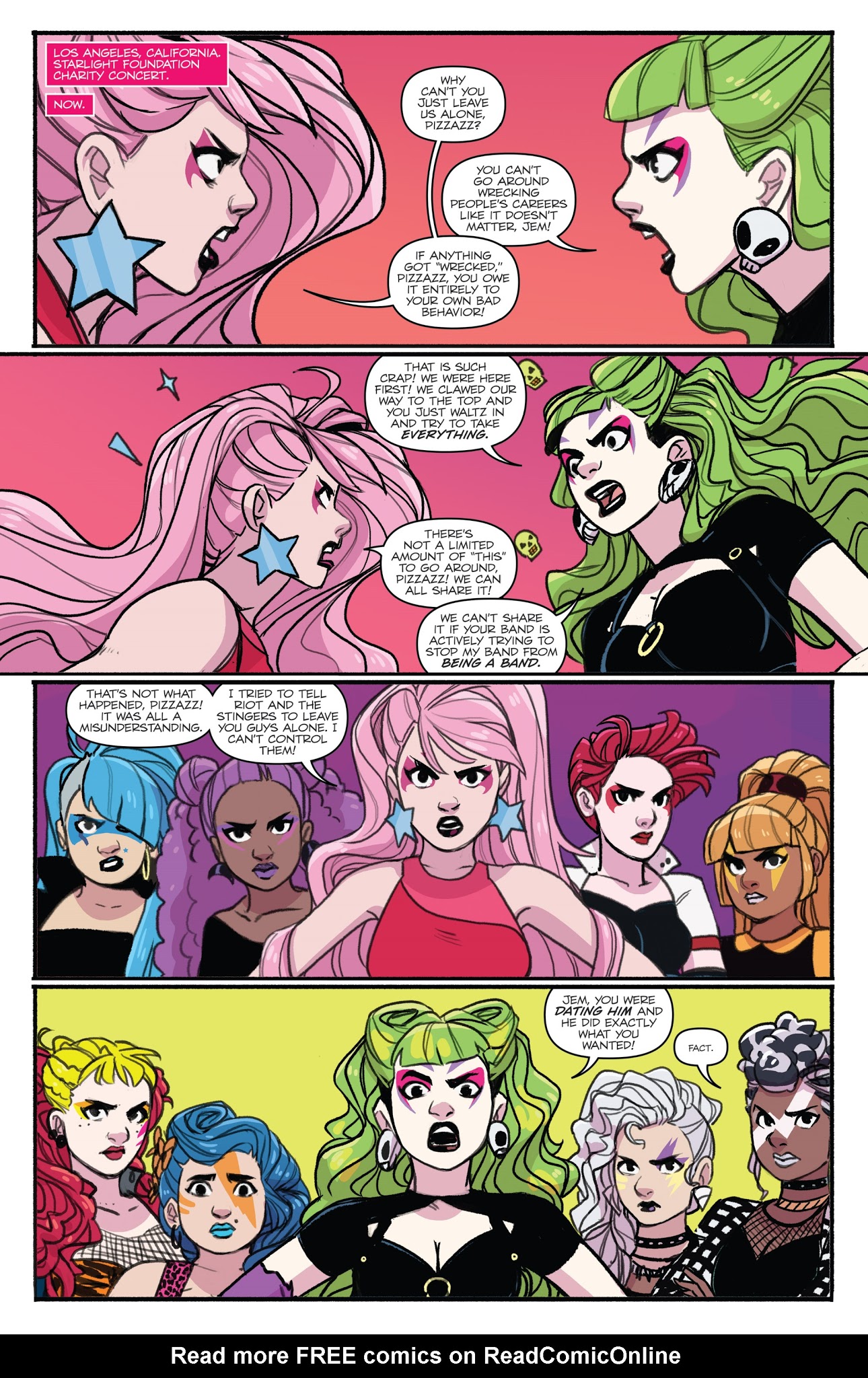 Read online Jem and the Holograms: Dimensions comic -  Issue #3 - 26