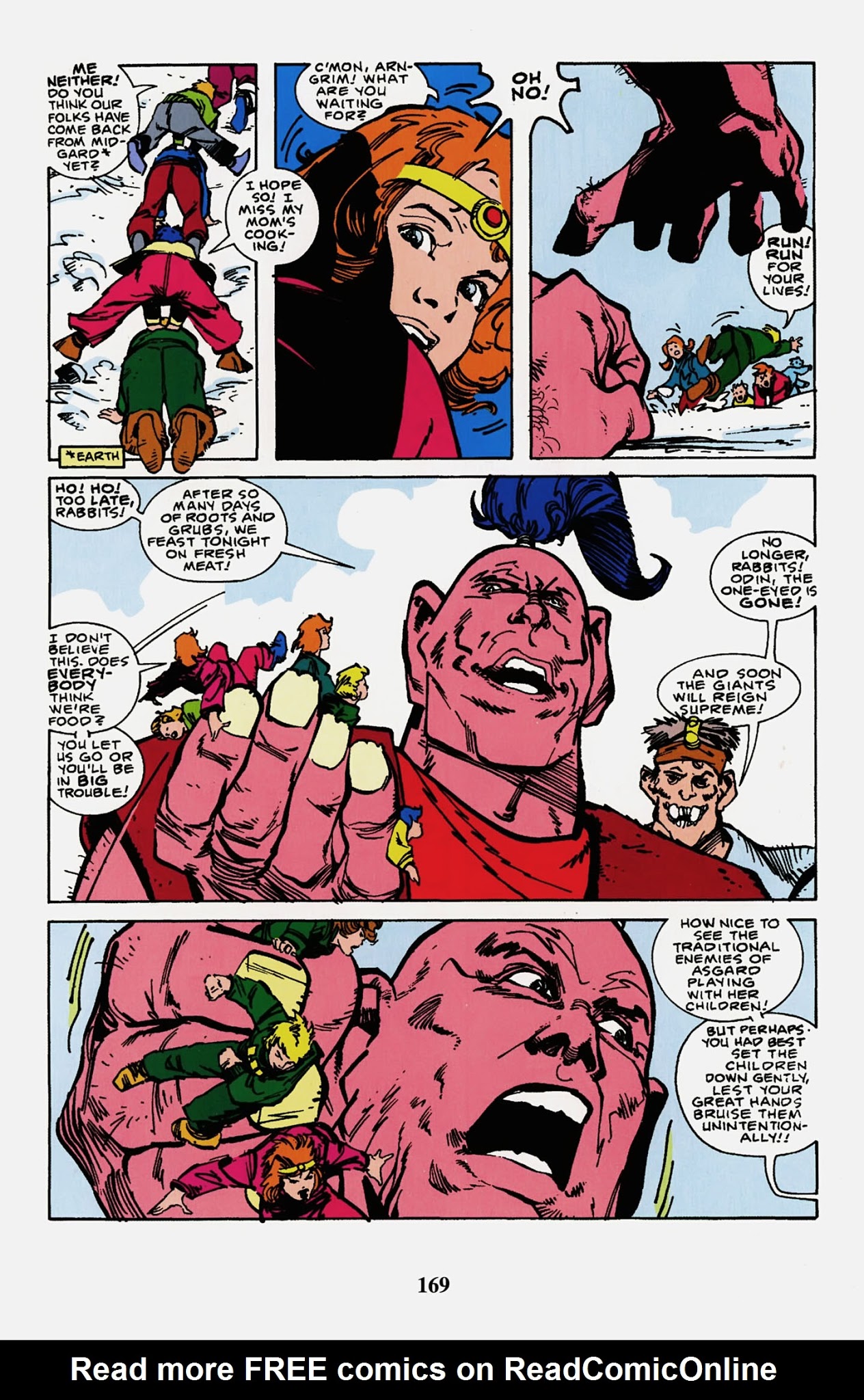 Read online Thor Visionaries: Walter Simonson comic -  Issue # TPB 2 - 171