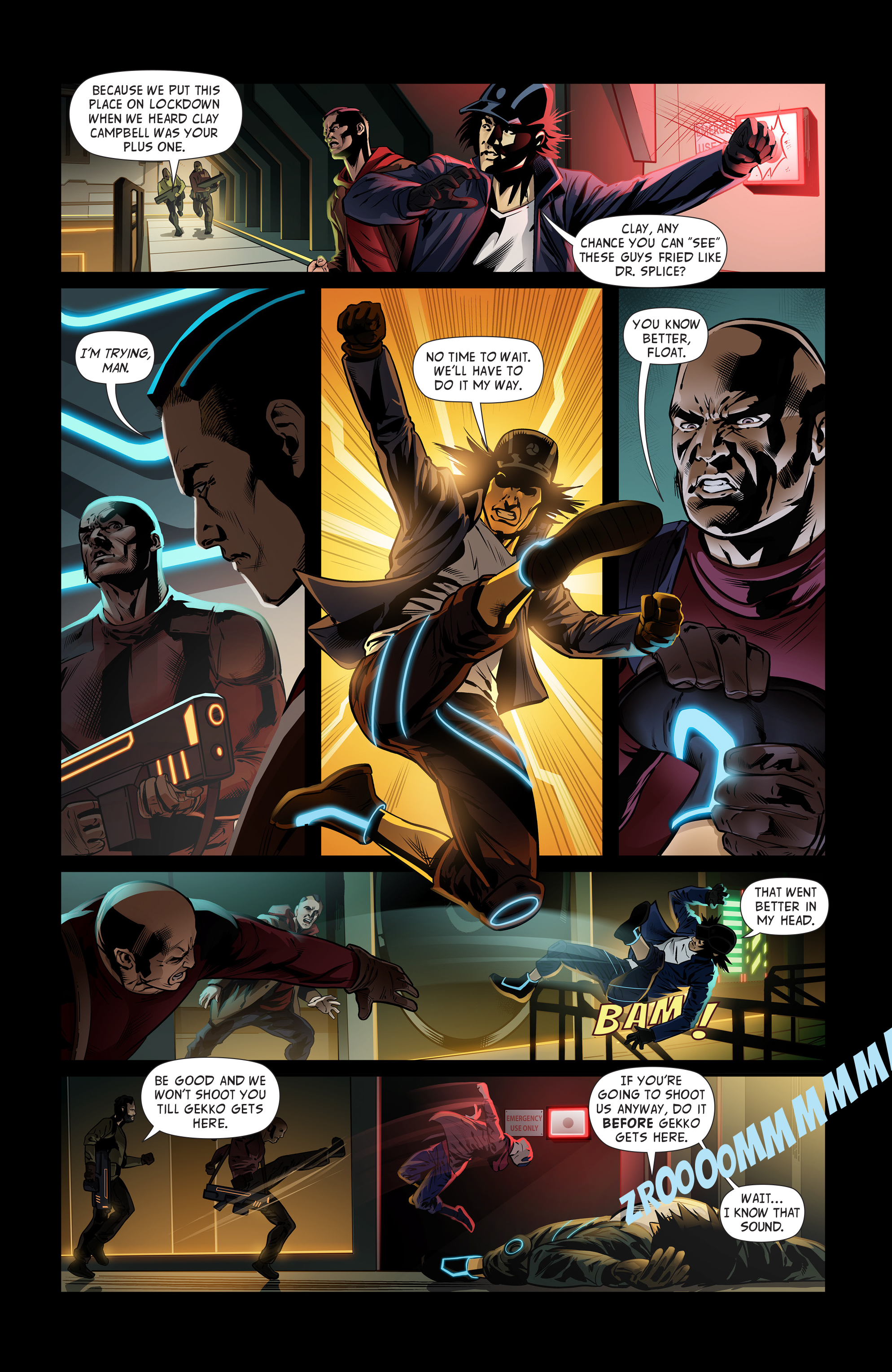Read online Neon Future comic -  Issue #3 - 21
