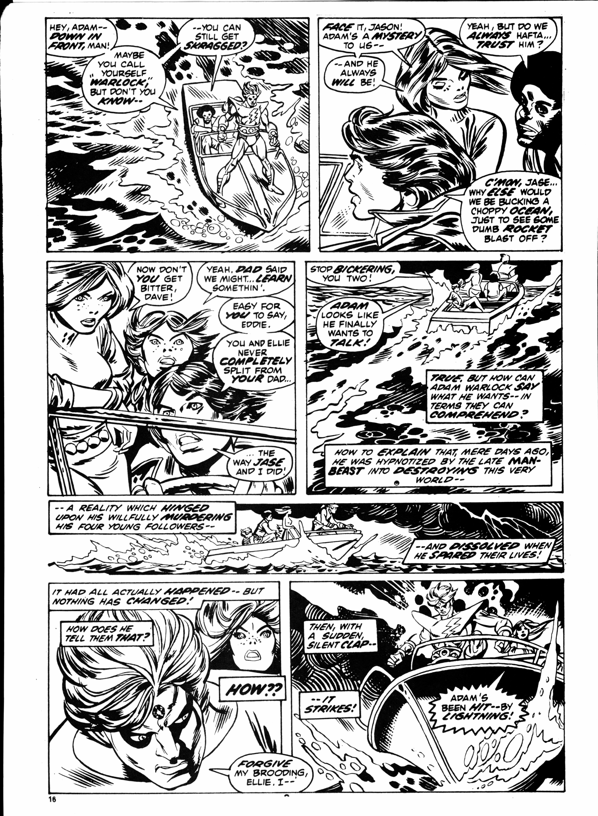 Read online Planet of the Apes (1974) comic -  Issue #37 - 16