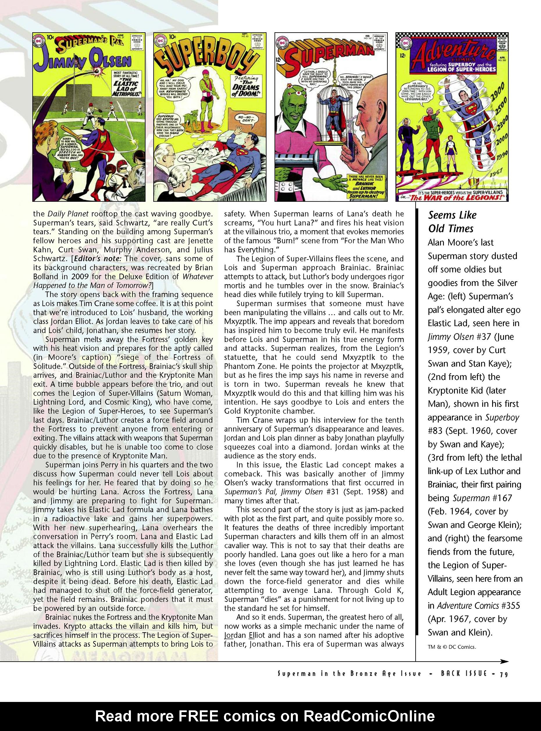 Read online Back Issue comic -  Issue #62 - 81