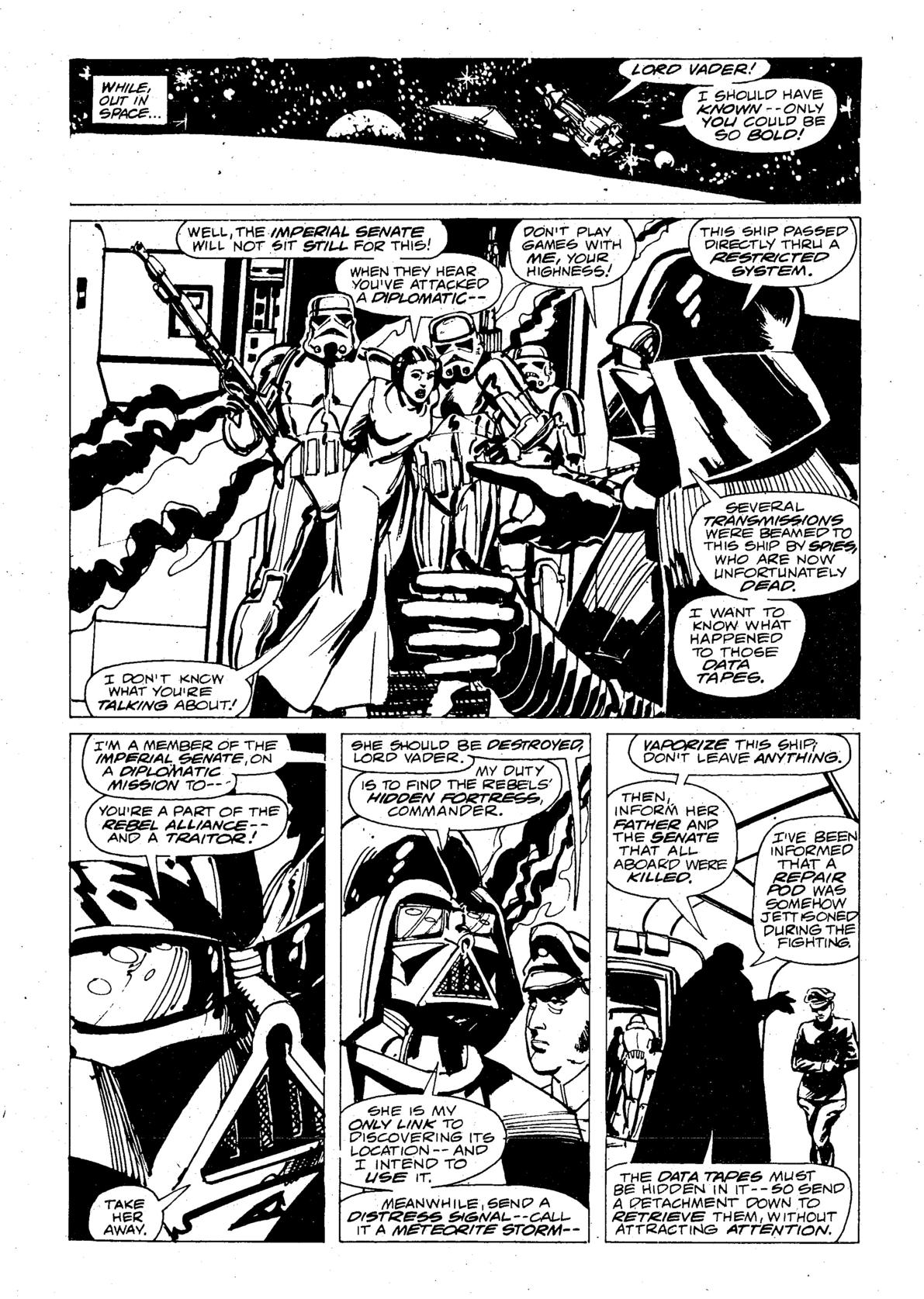 Read online Star Wars Weekly comic -  Issue #137 - 18