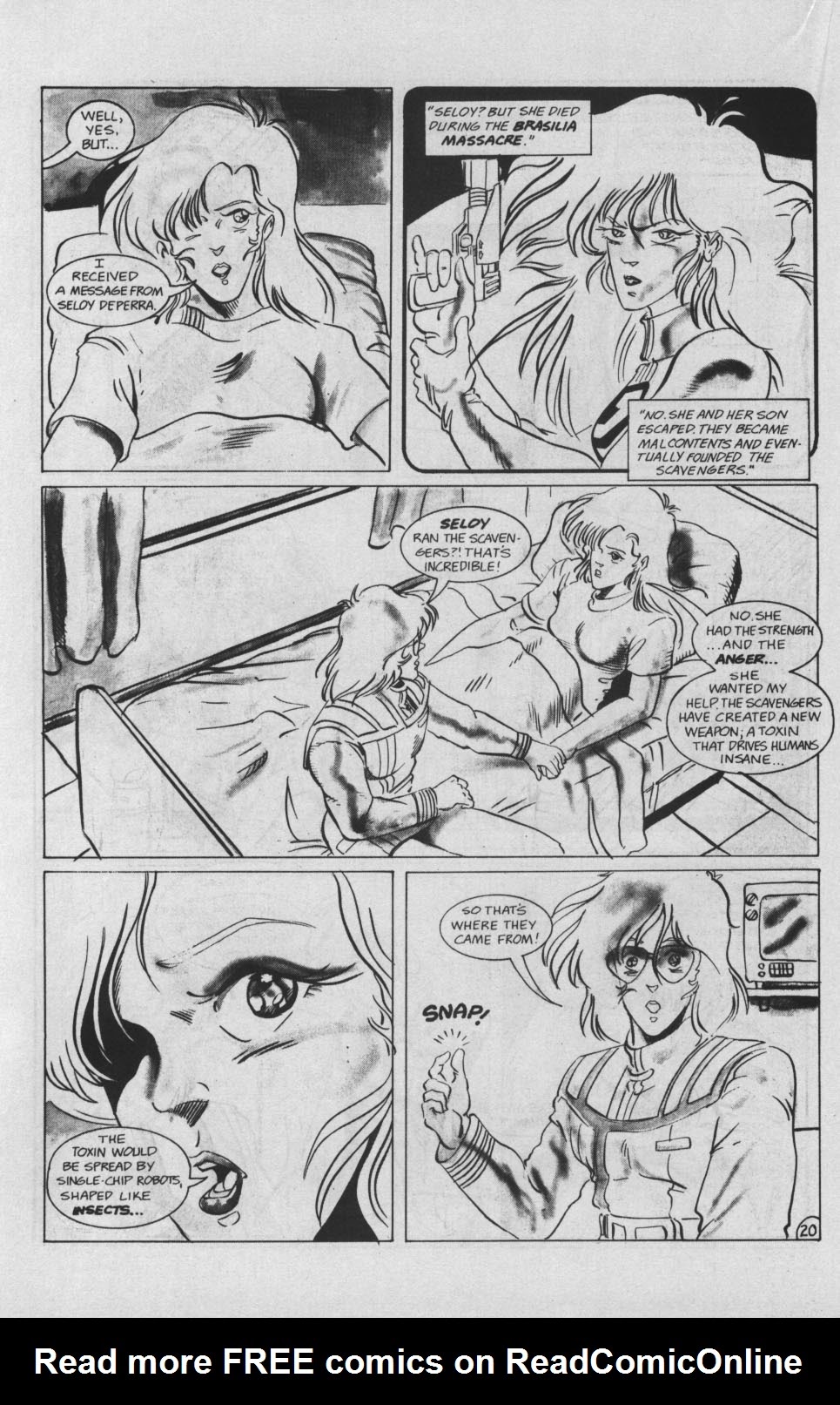 Read online Robotech II: The Sentinels - The Malcontent Uprisings comic -  Issue #10 - 22