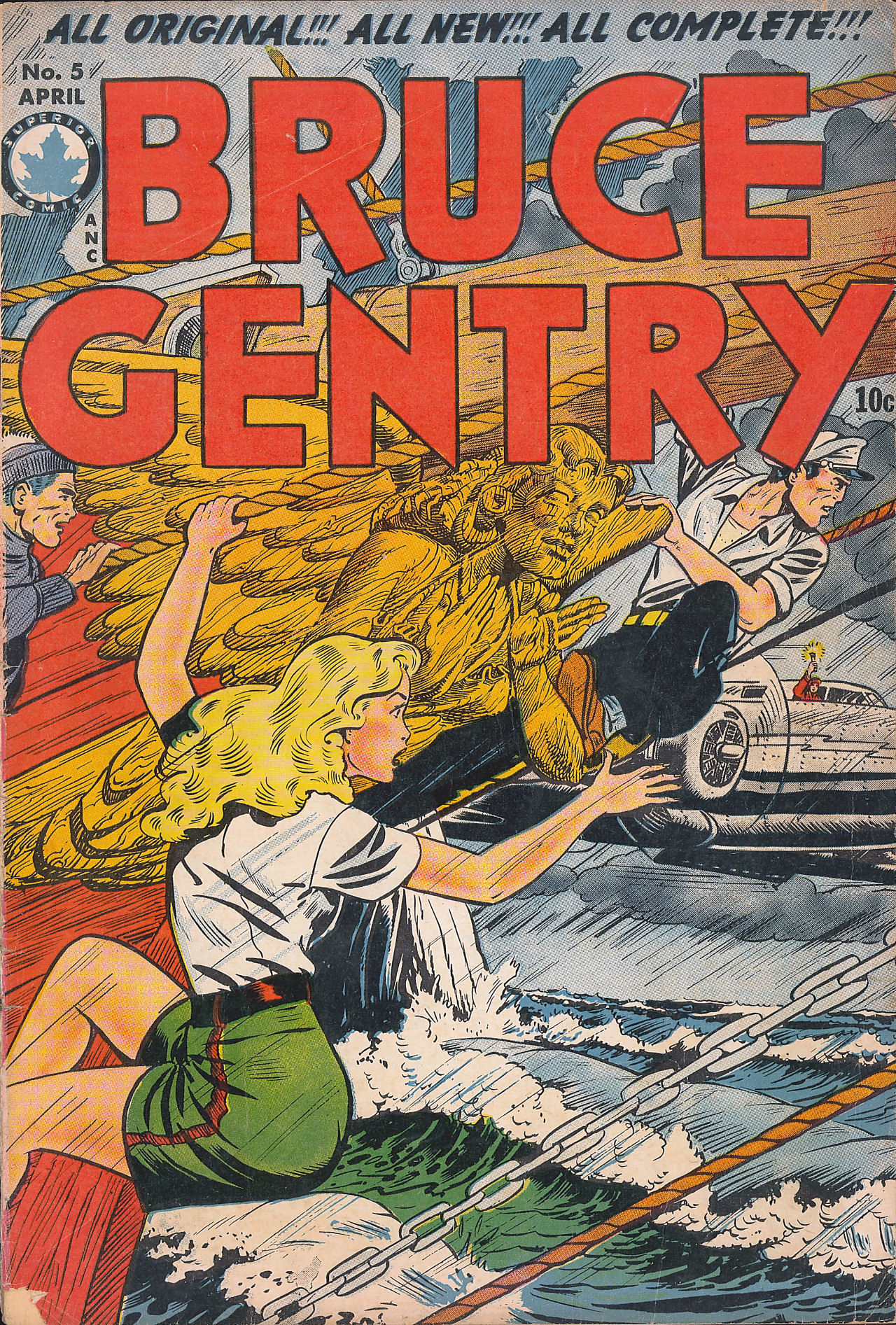 Read online Bruce Gentry comic -  Issue #5 - 1