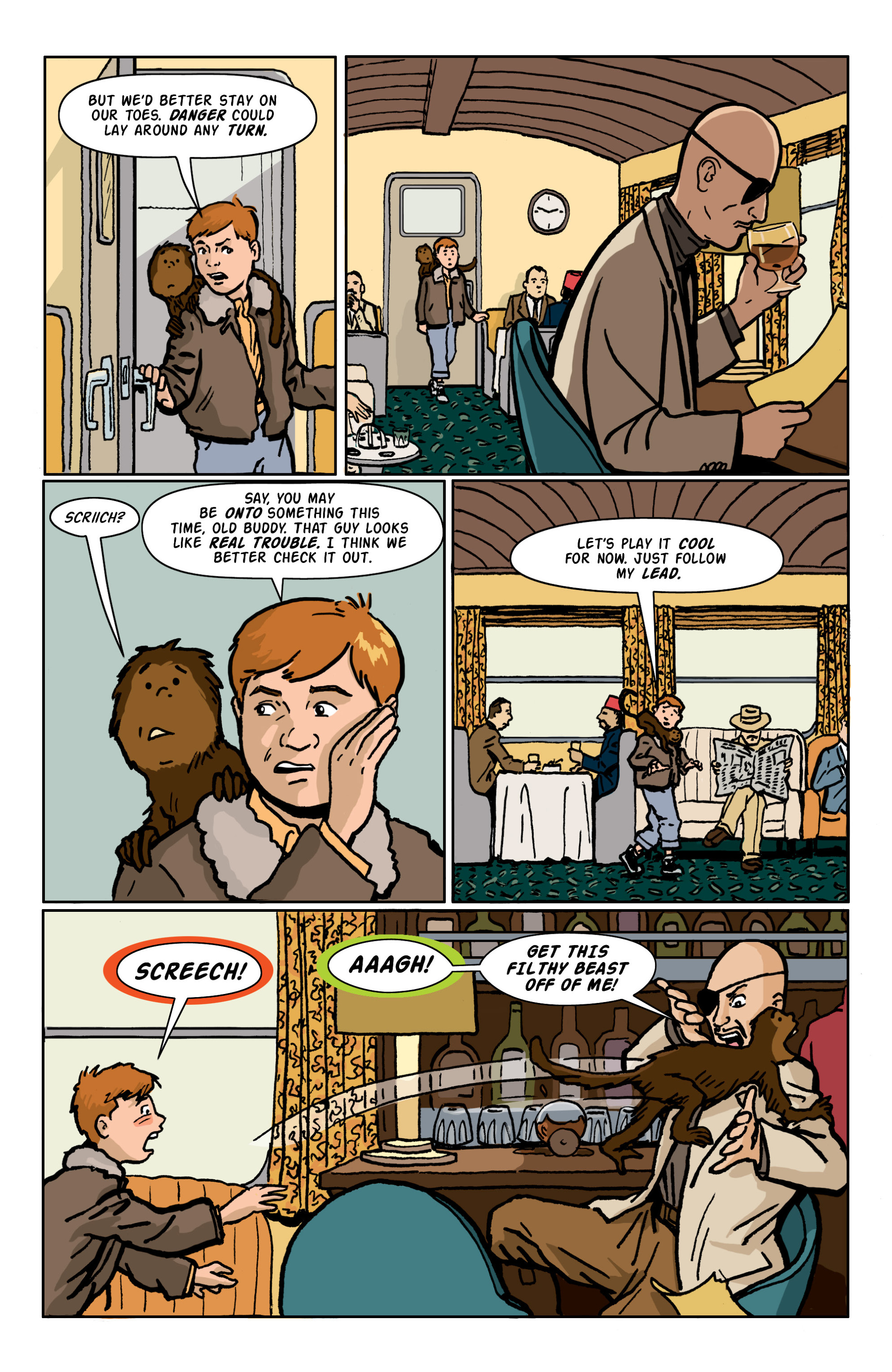 Read online Rocket Robinson and the Pharaoh's Fortune comic -  Issue # TPB (Part 1) - 14