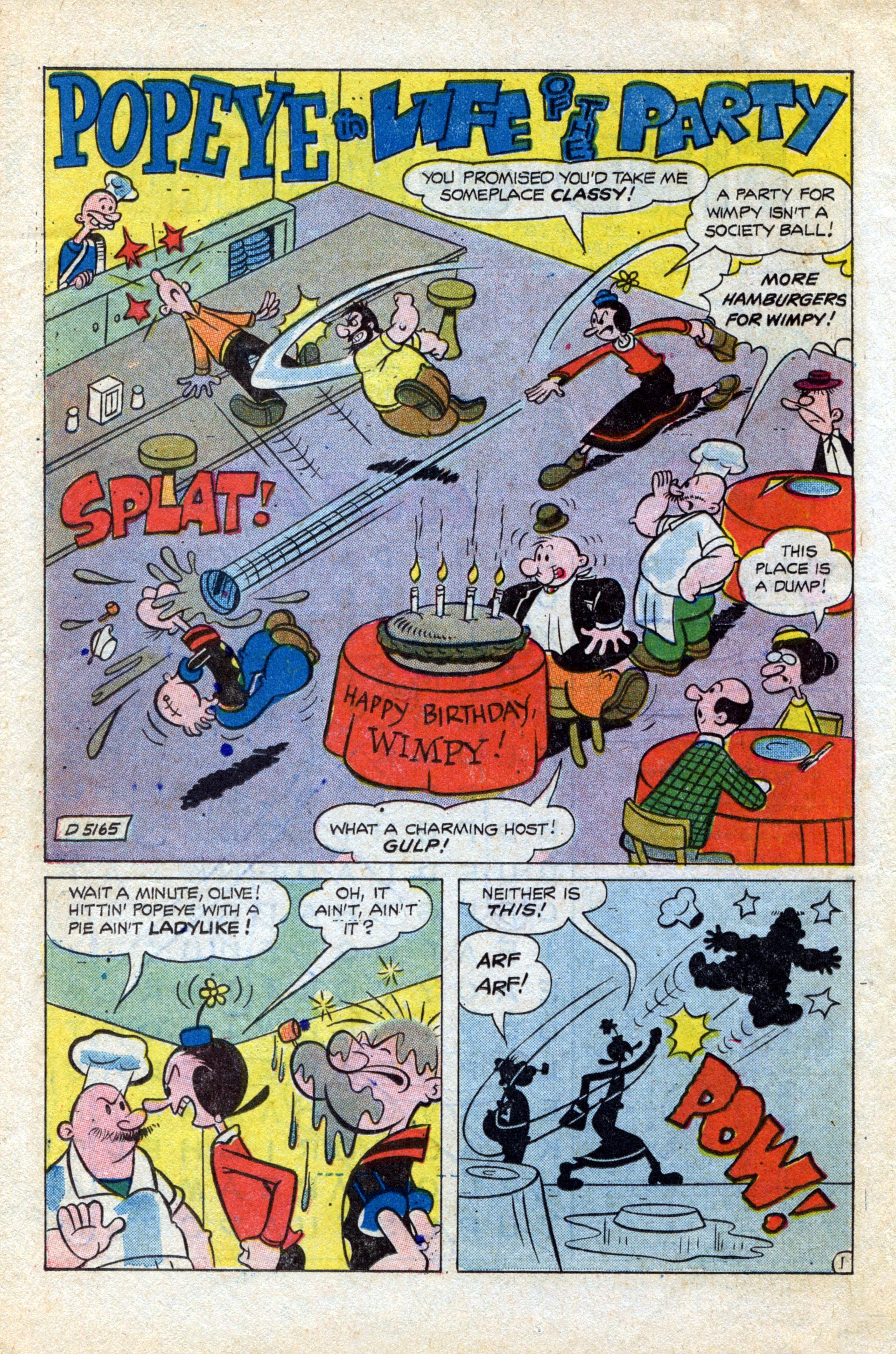 Read online Popeye (1948) comic -  Issue #121 - 25