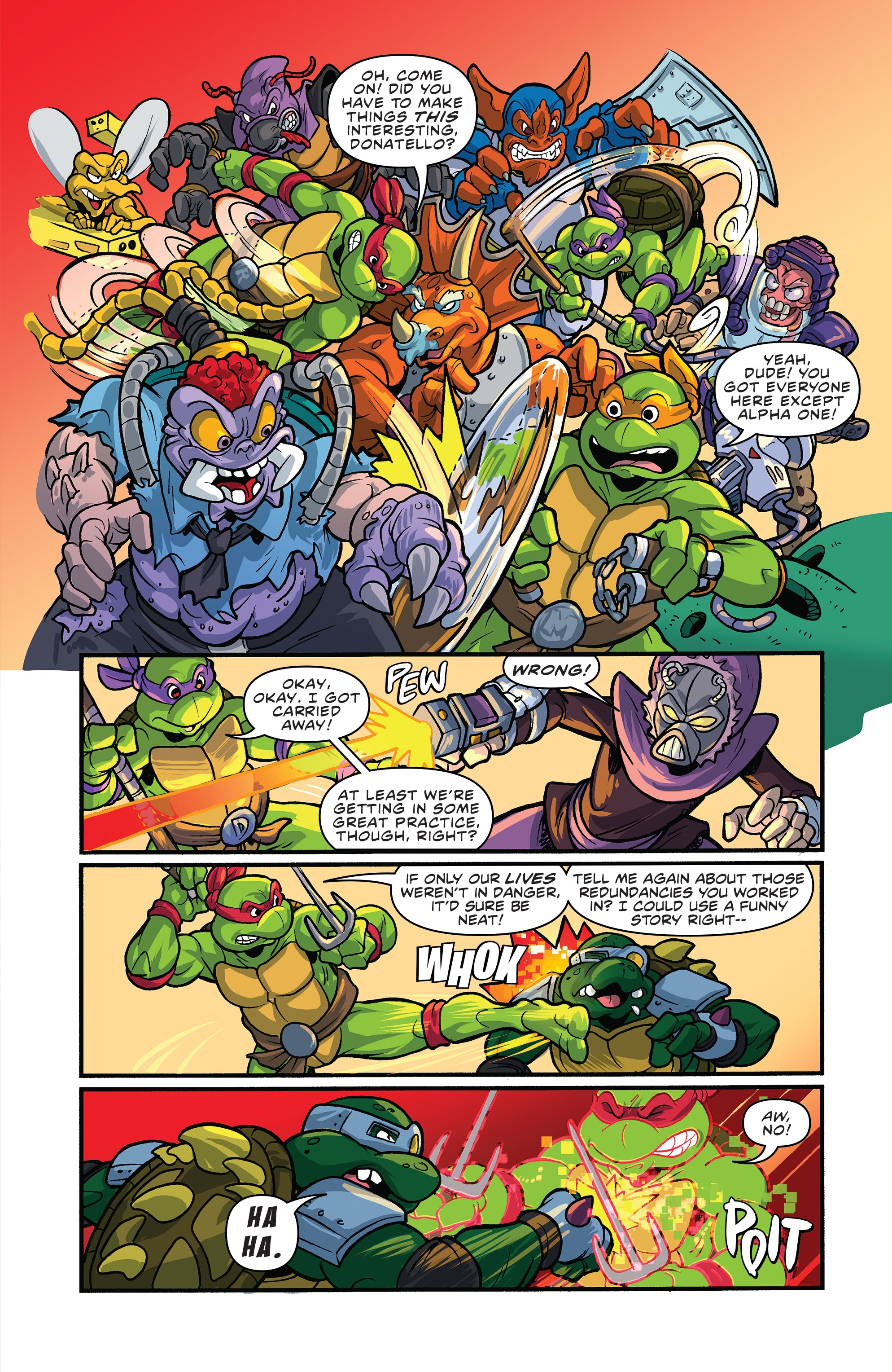 Read online Teenage Mutant Ninja Turtles: Saturday Morning Adventures comic -  Issue #1 - 19