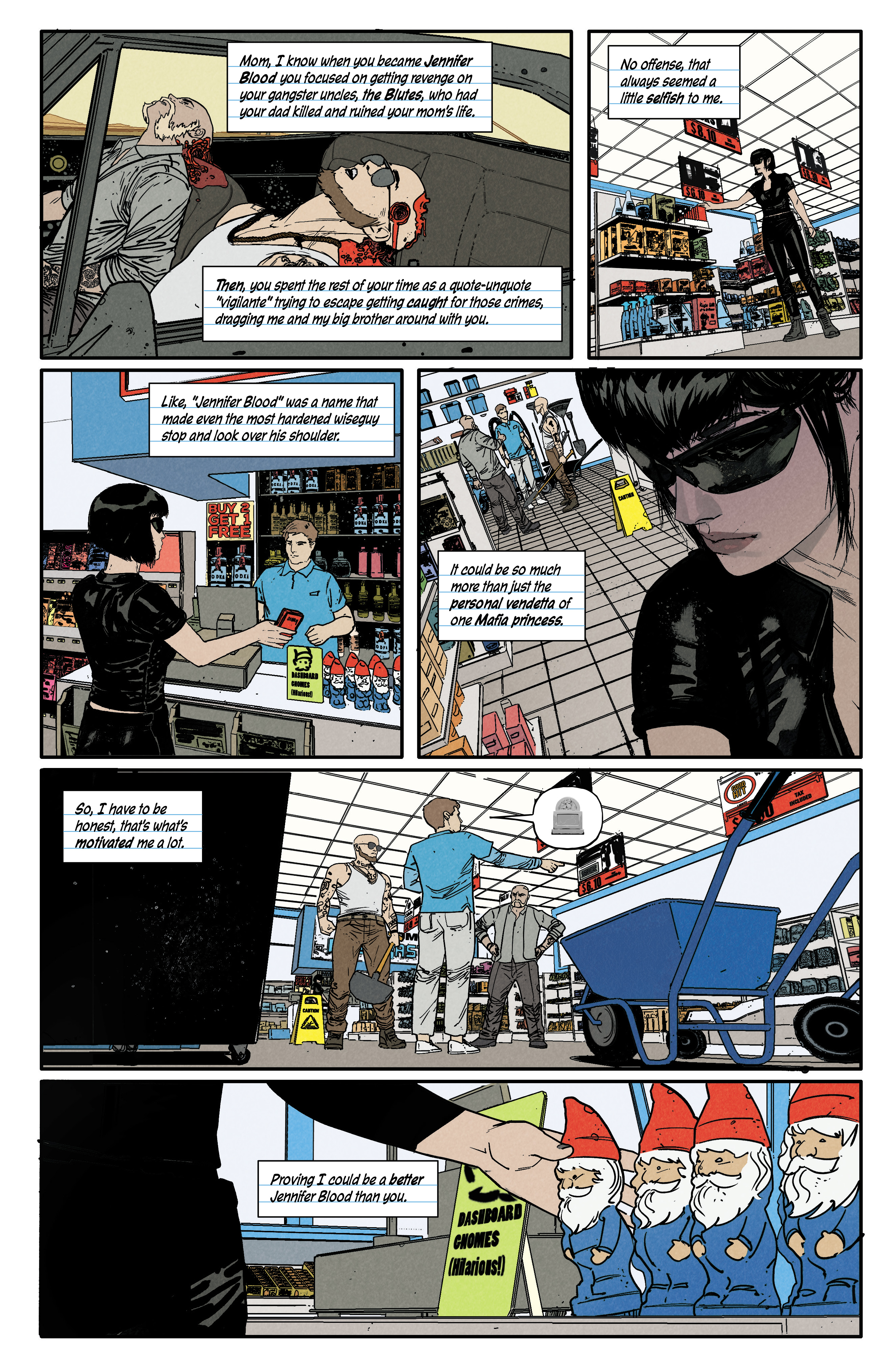 Read online Jennifer Blood: Battle Diary comic -  Issue #1 - 11
