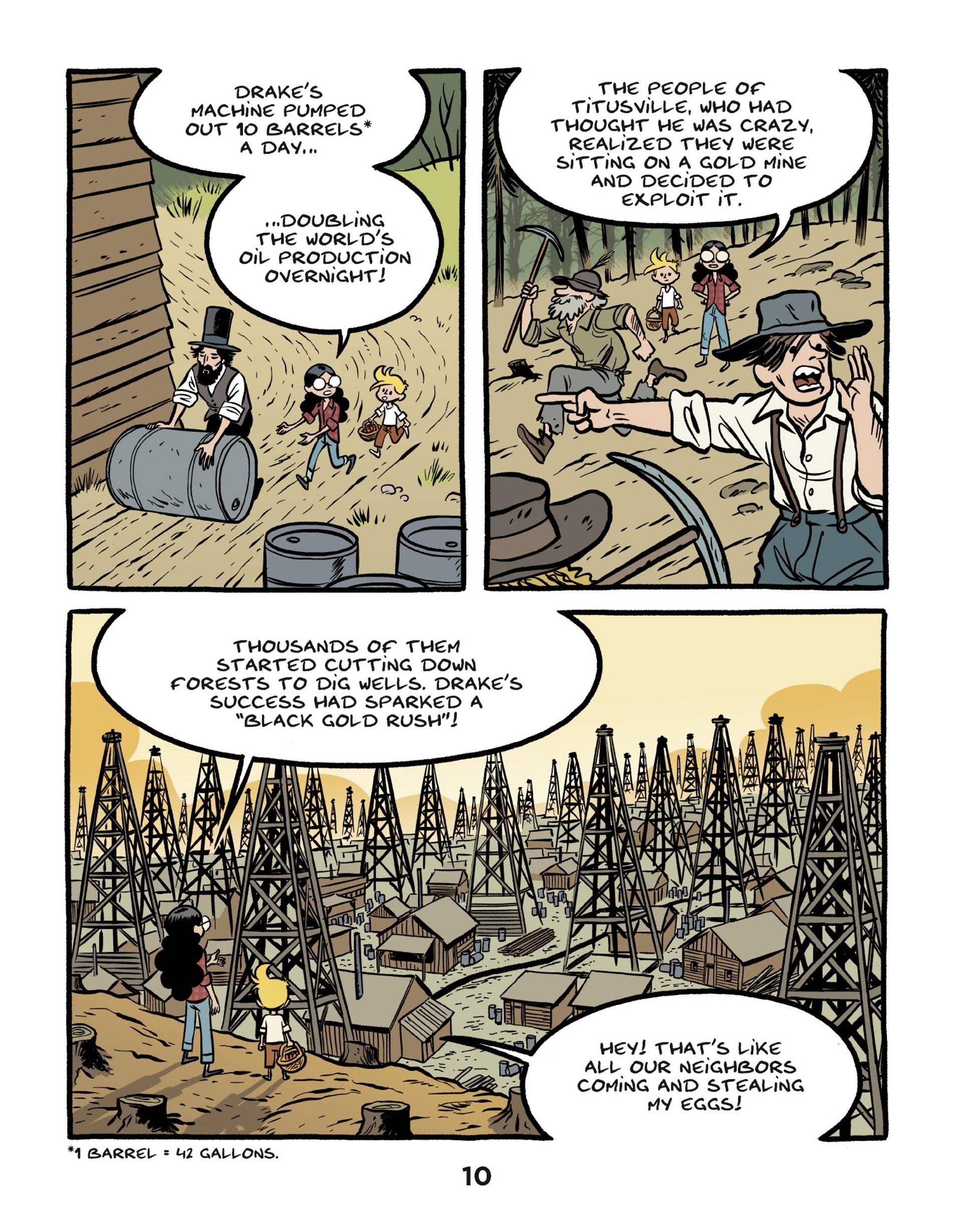 Read online On The History Trail With Ariane & Nino comic -  Issue #4 - 10