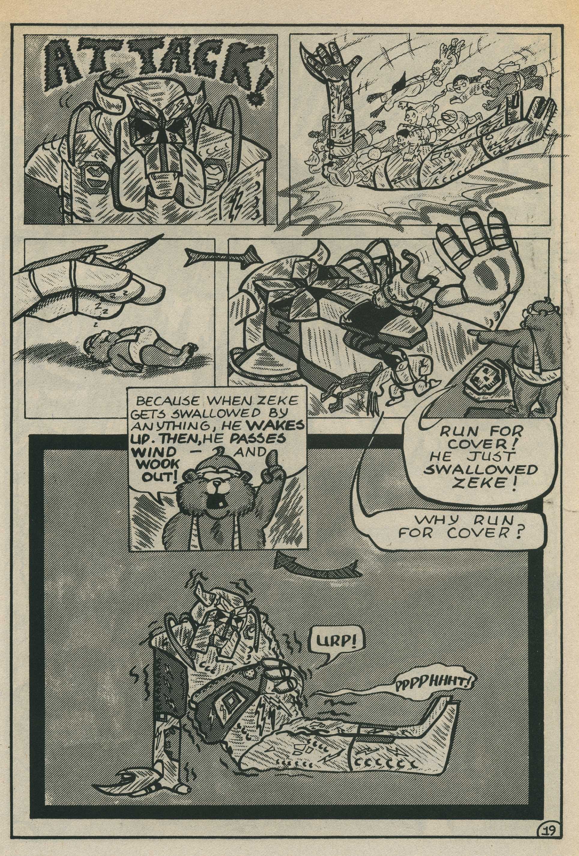 Read online Geriatric Gangrene Jujitsu Gerbils comic -  Issue #3 - 21