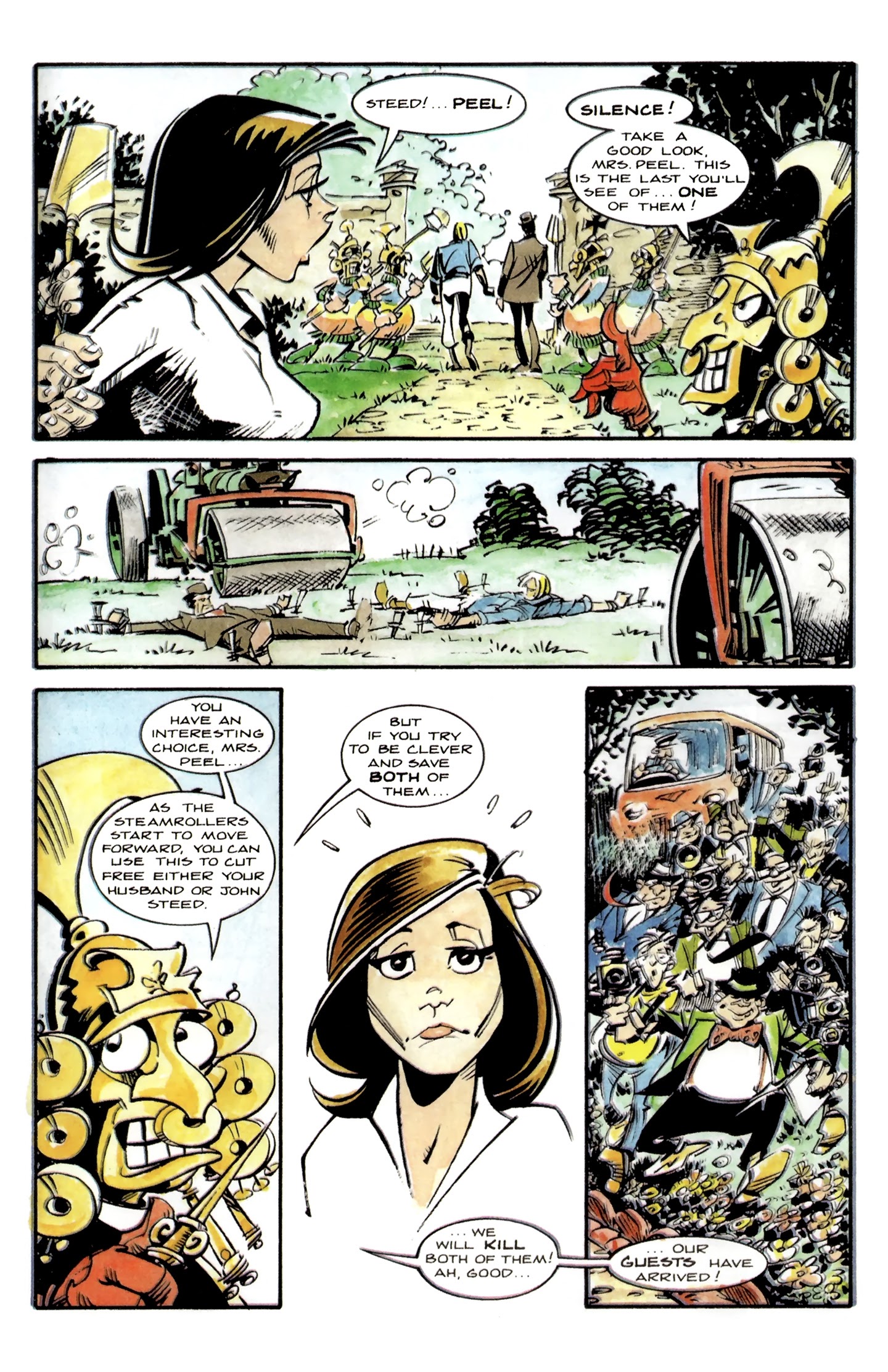 Read online Steed and Mrs. Peel (2012) comic -  Issue #6 - 16
