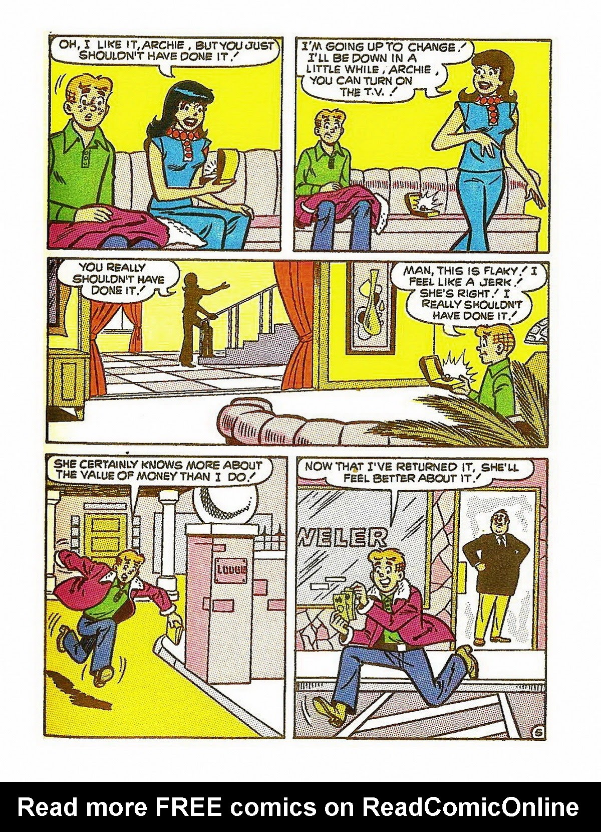 Read online Archie's Double Digest Magazine comic -  Issue #56 - 199