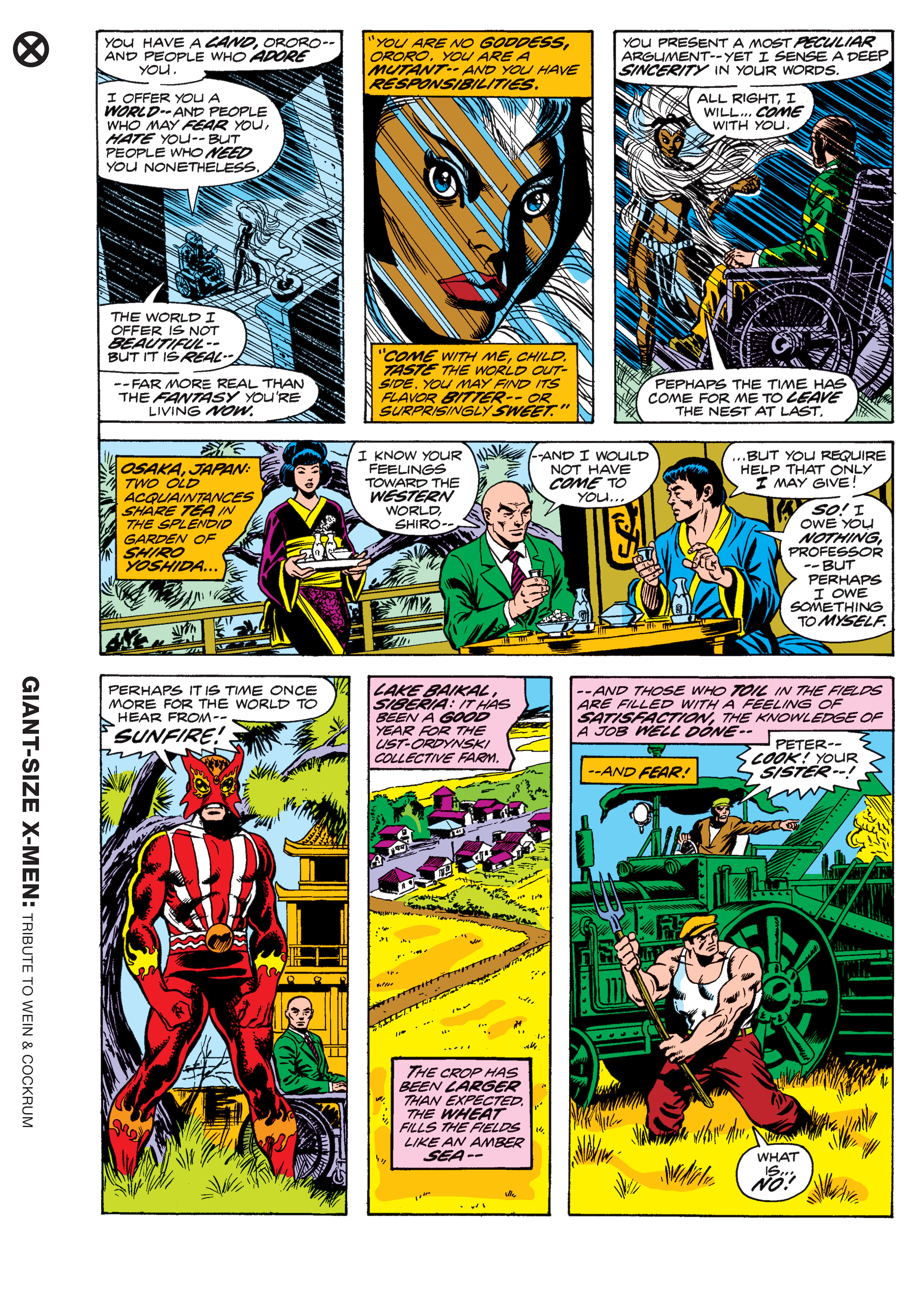 Read online Giant-Size X-Men: Tribute To Wein & Cockrum Gallery Edition comic -  Issue # TPB (Part 1) - 51