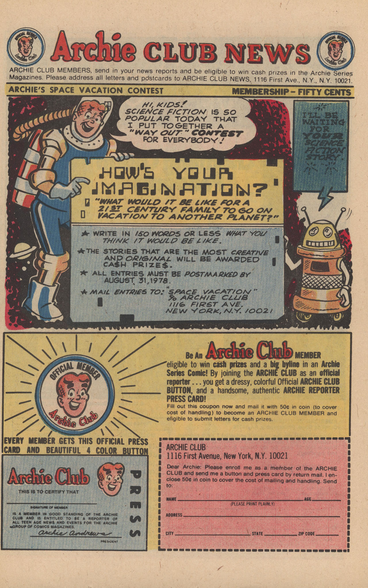 Read online Reggie's Wise Guy Jokes comic -  Issue #46 - 26