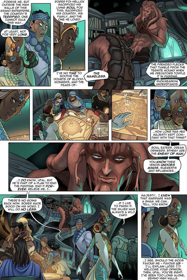 Read online Unsounded comic -  Issue #17 - 55