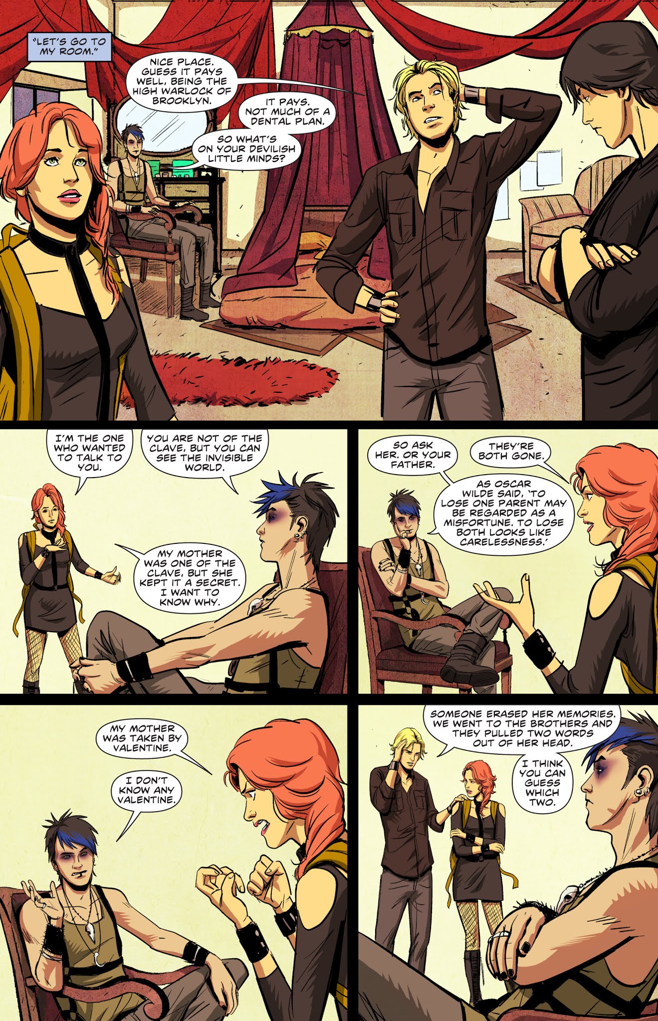 Read online The Mortal Instruments: City of Bones comic -  Issue #5 - 21