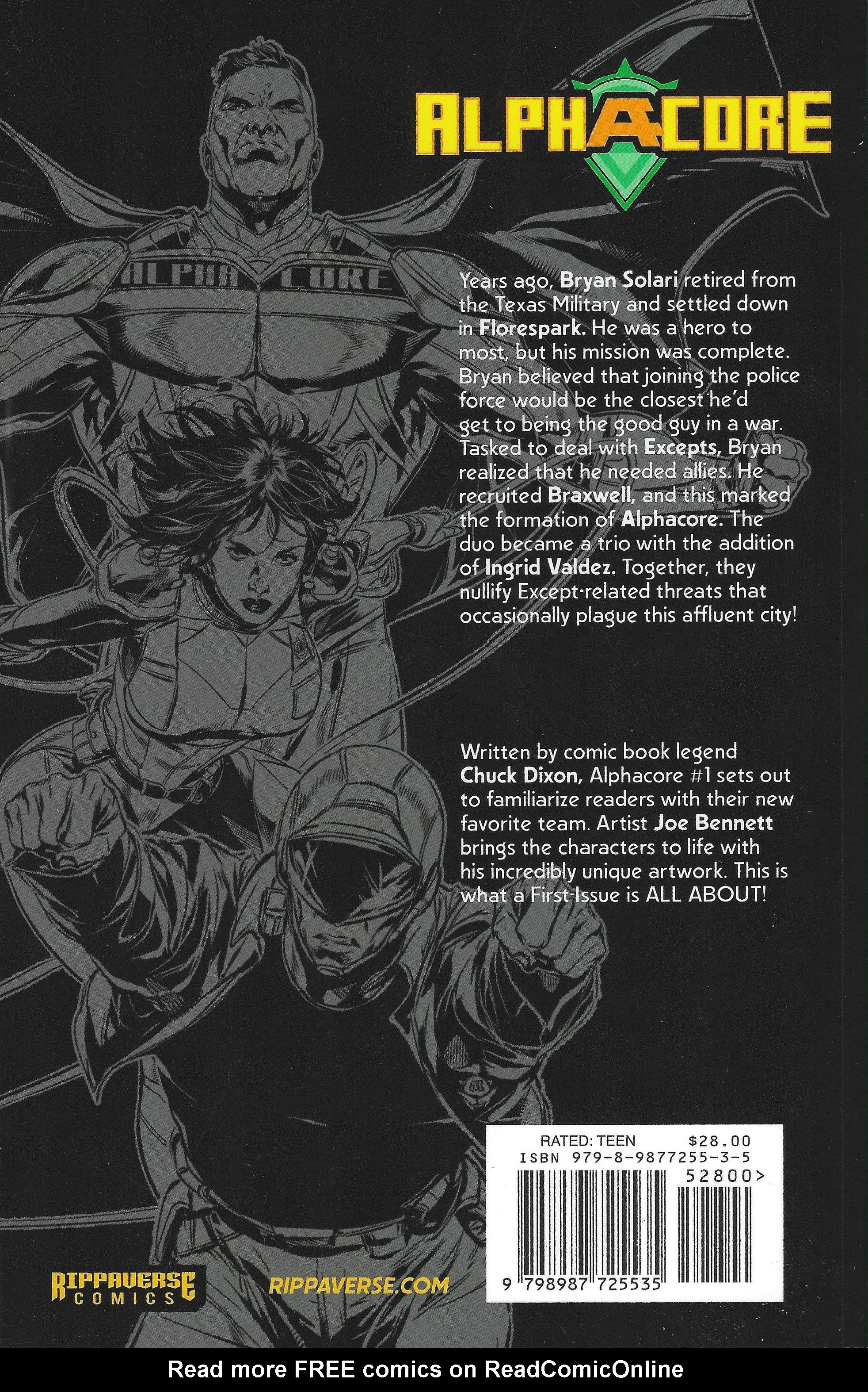 Read online Alphacore comic -  Issue # TPB - 90