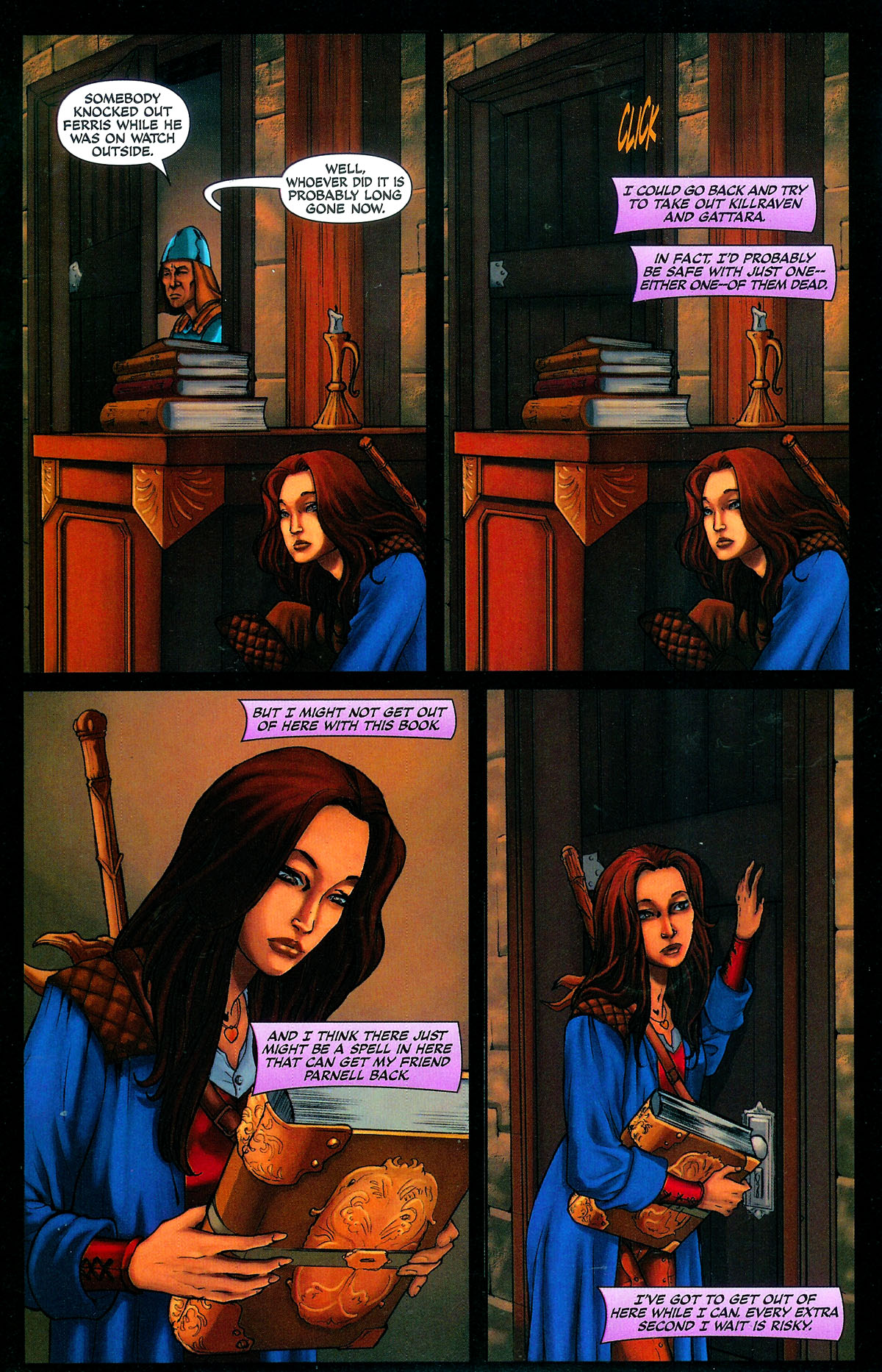 Read online Ptolus: City by the Spire comic -  Issue #4 - 23