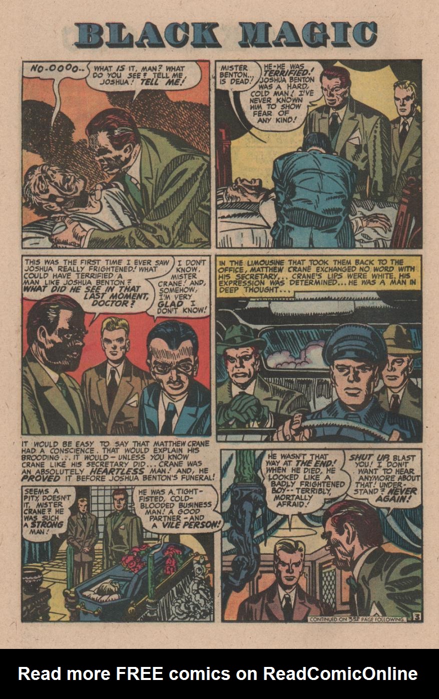 Read online Black Magic (1950) comic -  Issue #1 - 28