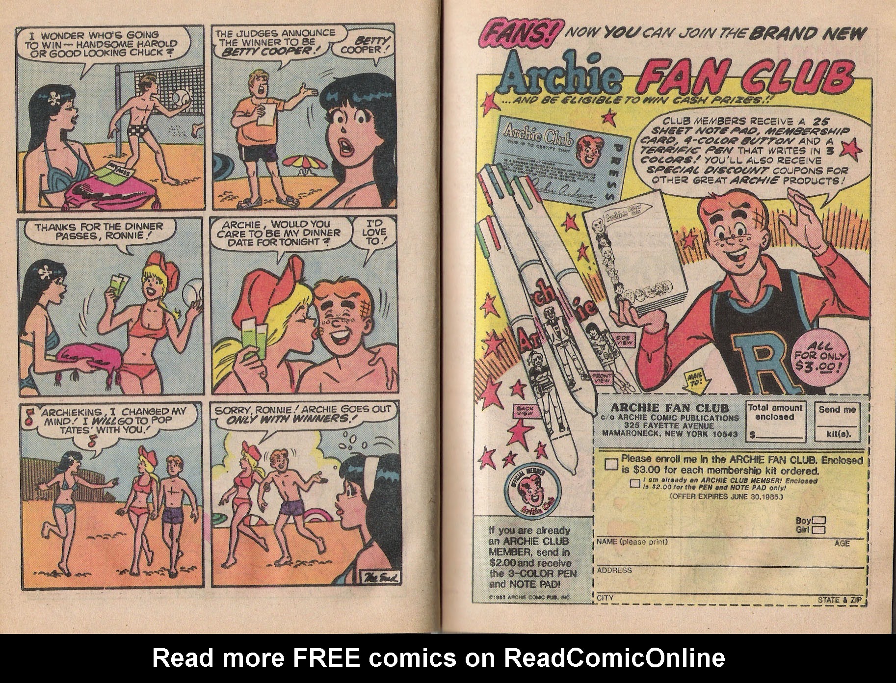 Read online Archie Digest Magazine comic -  Issue #73 - 17