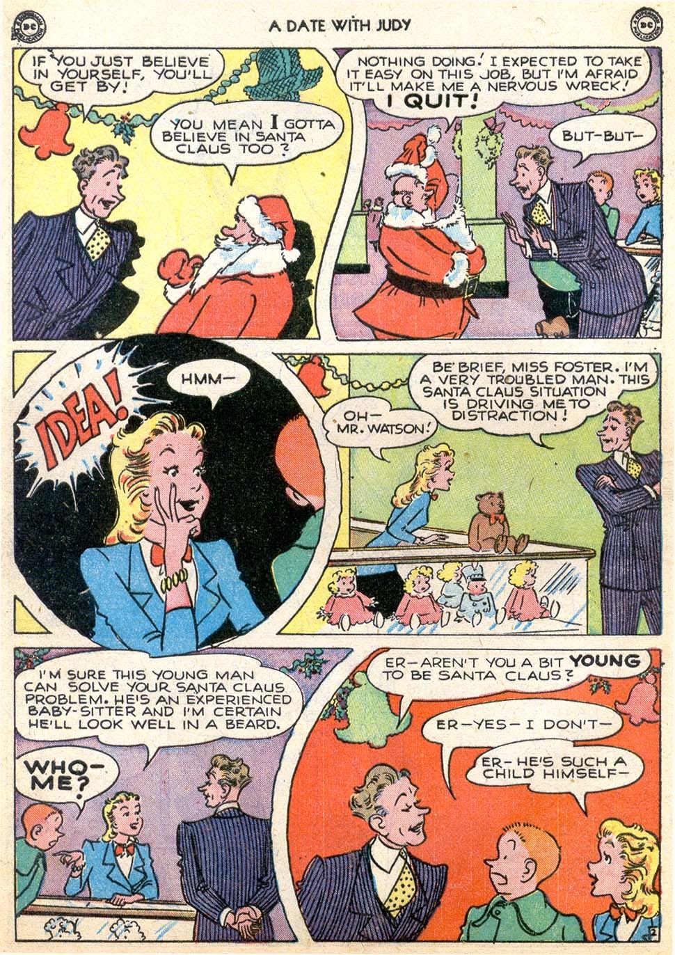 Read online A Date with Judy comic -  Issue #3 - 4