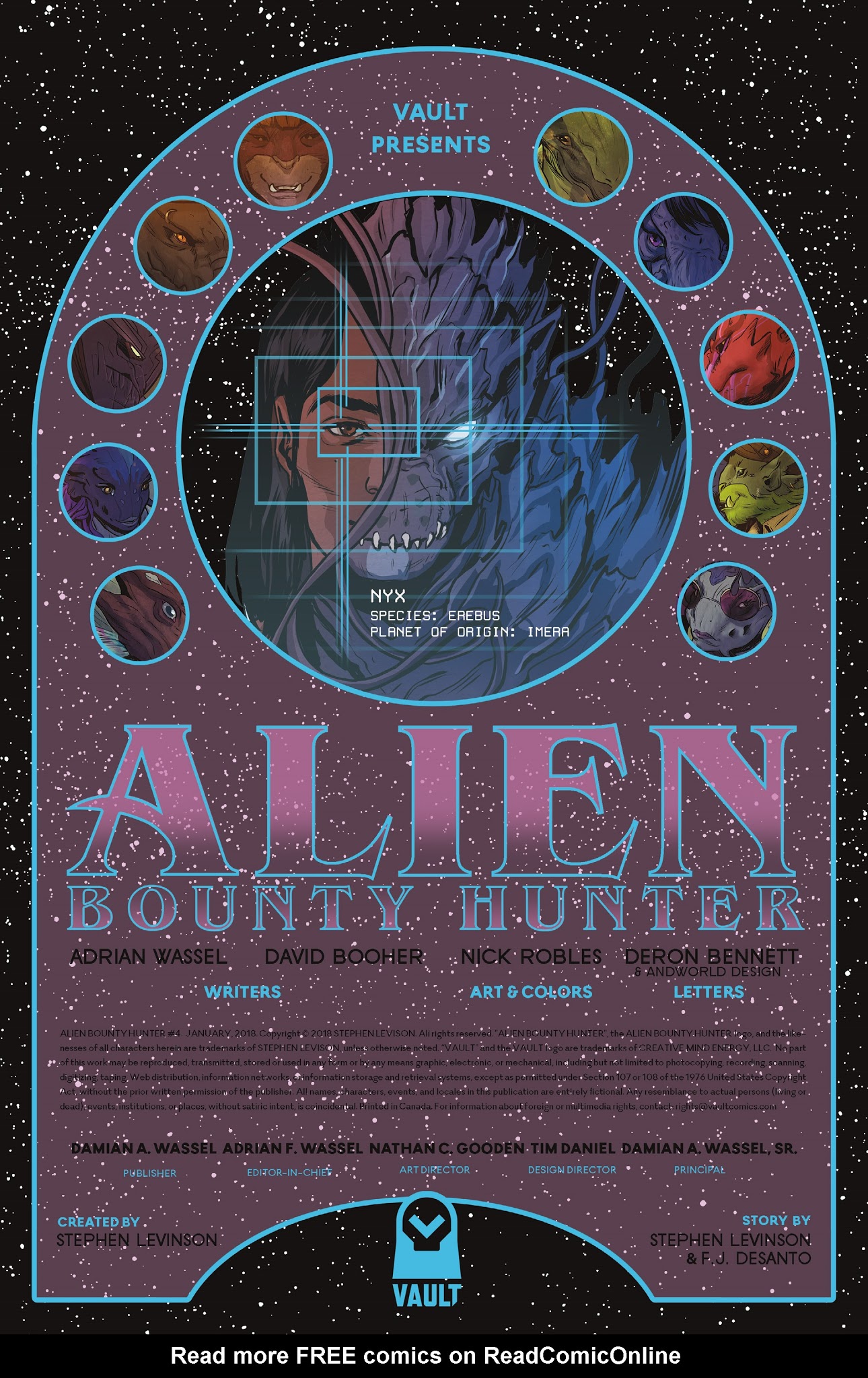 Read online Alien Bounty Hunter comic -  Issue #4 - 2