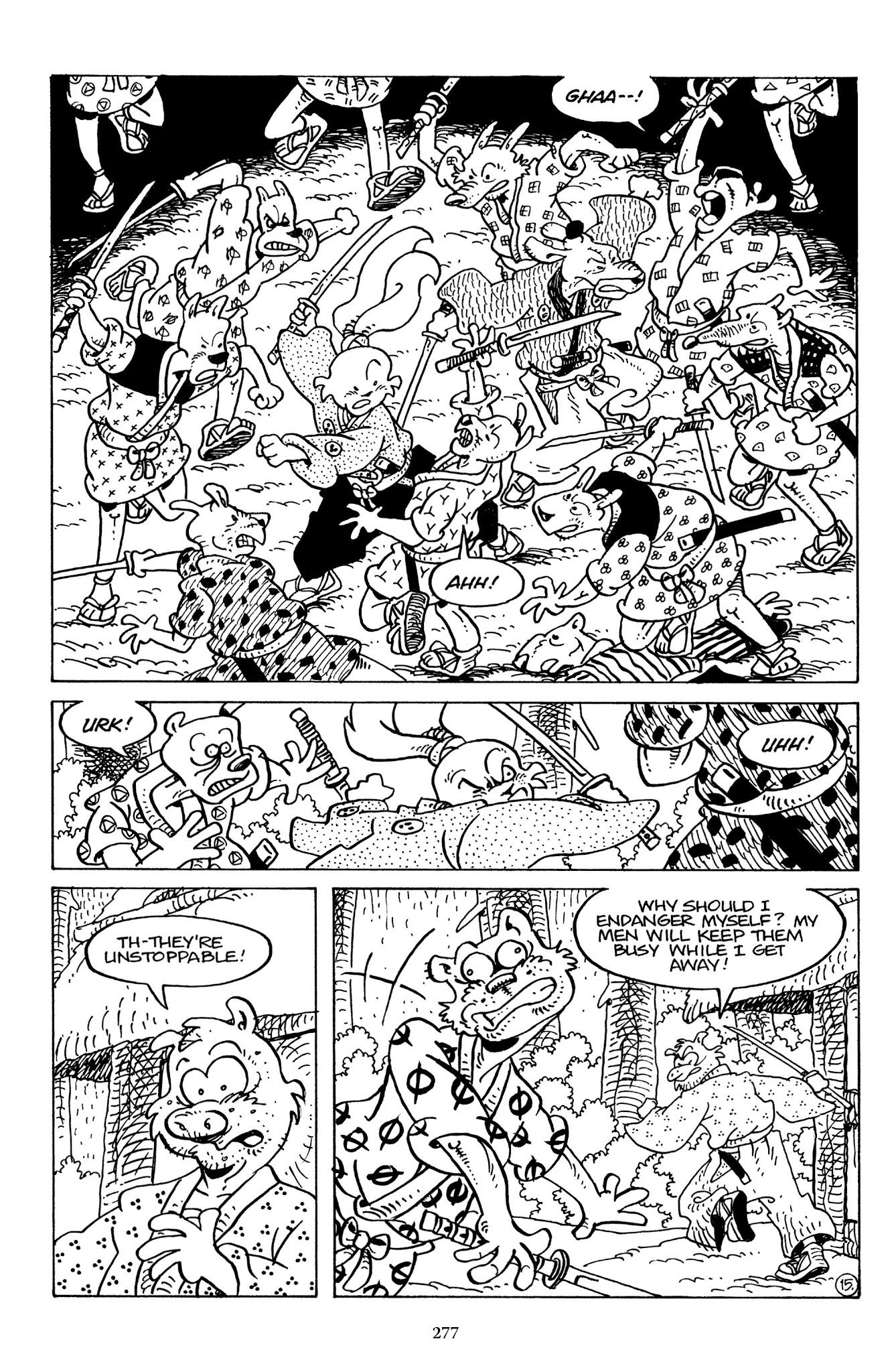 Read online The Usagi Yojimbo Saga comic -  Issue # TPB 7 - 272