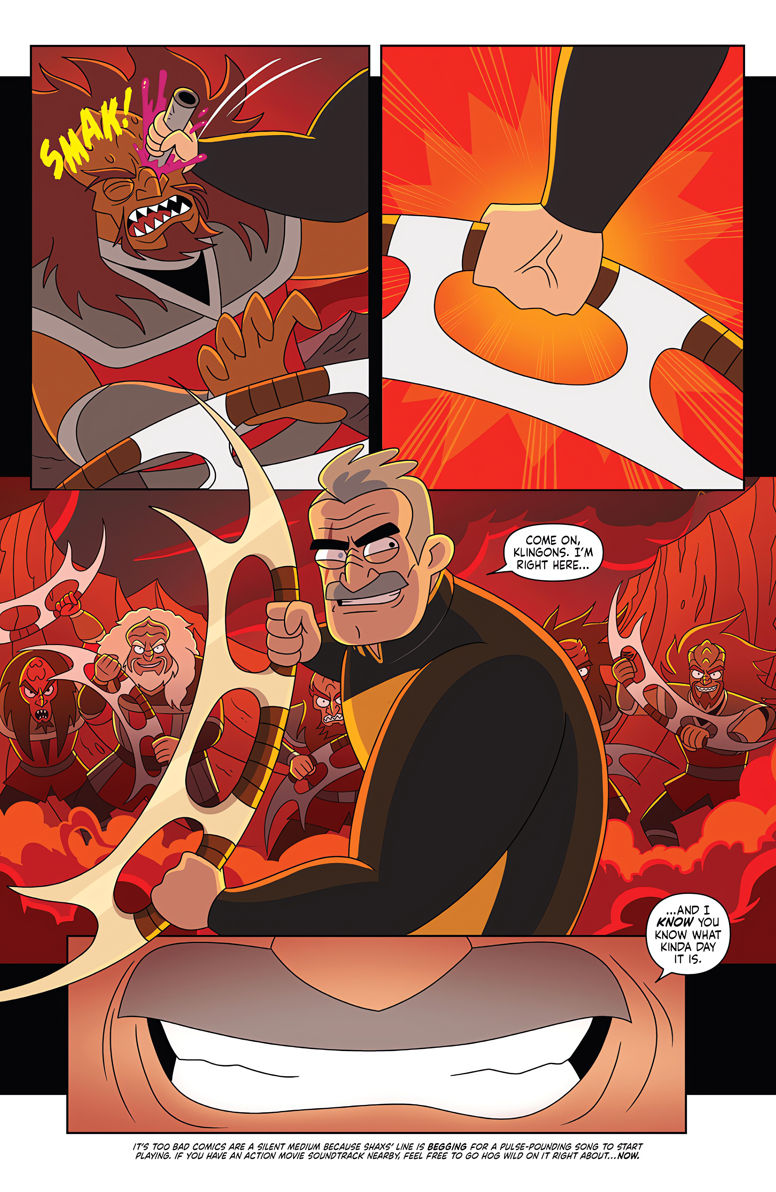Read online Star Trek: Day of Blood – Shax’s Best Day comic -  Issue # Full - 10