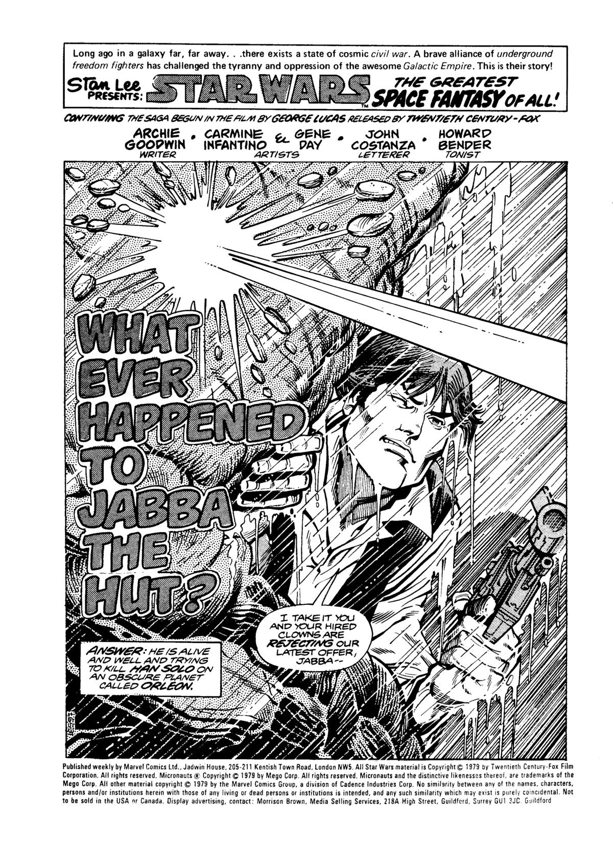 Read online Star Wars Weekly comic -  Issue #64 - 2