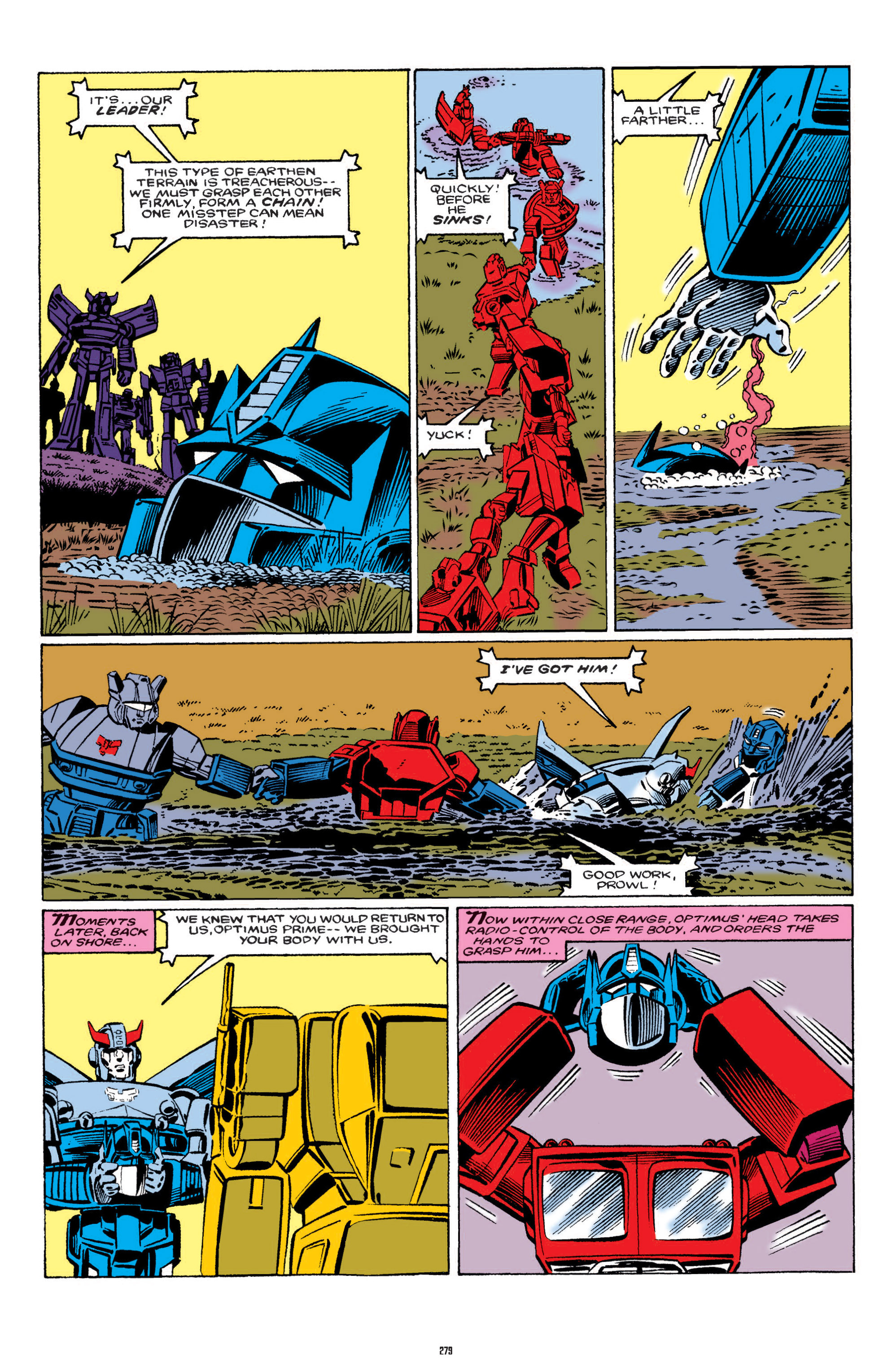 Read online The Transformers Classics comic -  Issue # TPB 1 - 280