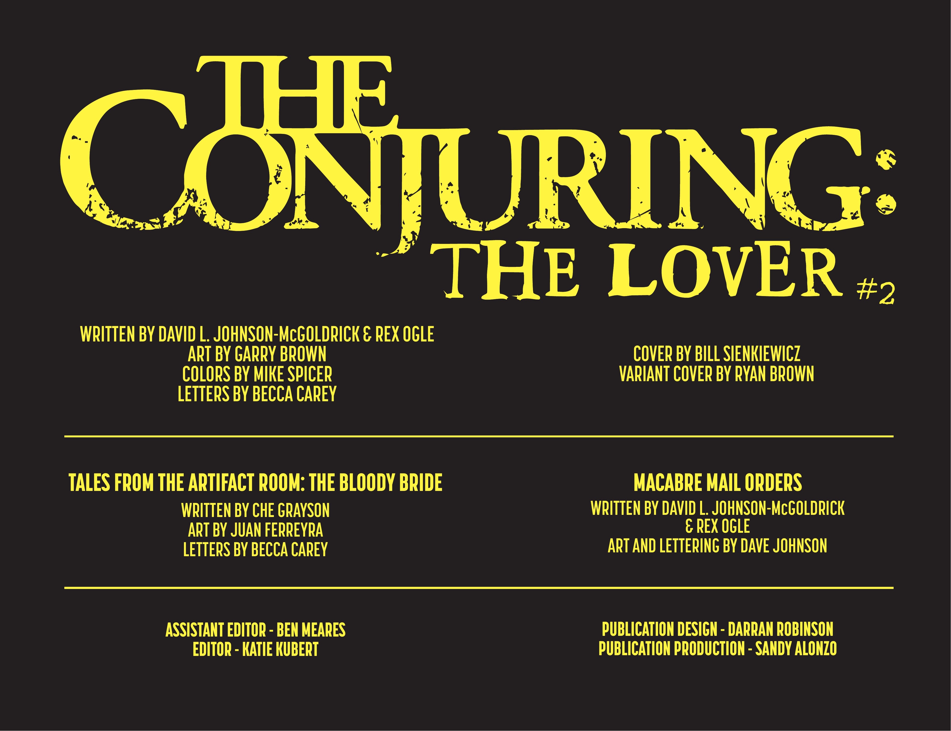 Read online DC Horror Presents: The Conjuring: The Lover comic -  Issue #2 - 6