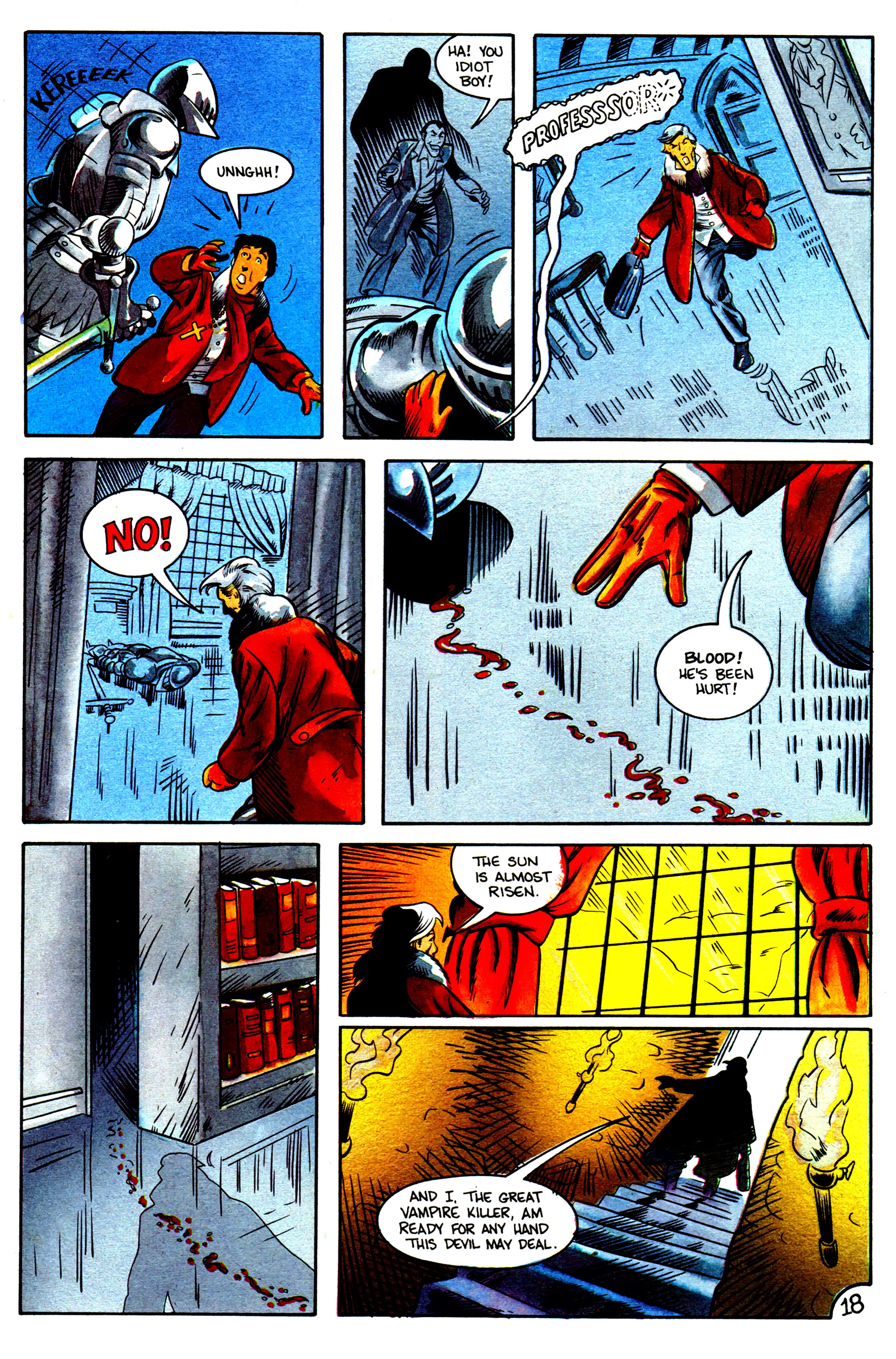 Read online Fright Night (1988) comic -  Issue #15 - 22