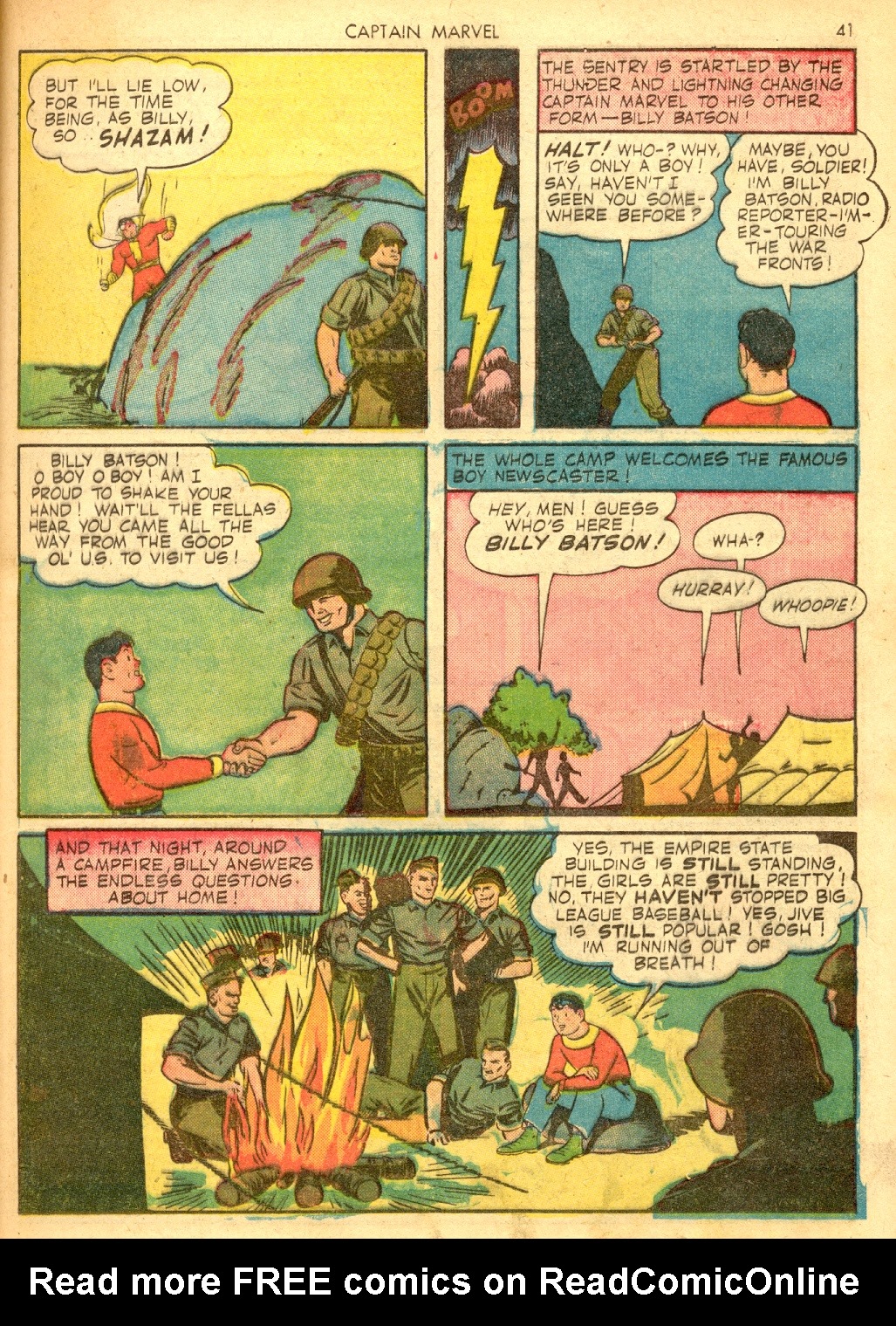 Read online Captain Marvel Adventures comic -  Issue #23 - 41