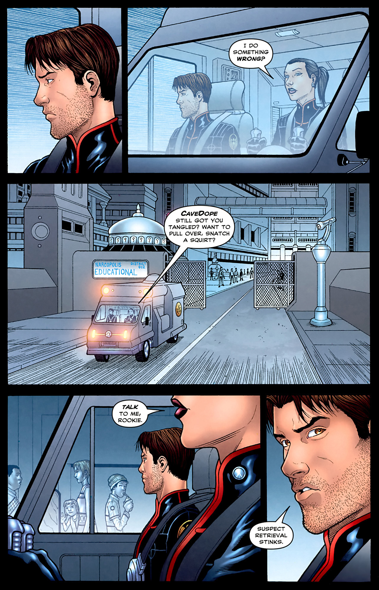 Read online Jamie Delano's Narcopolis comic -  Issue #4 - 4
