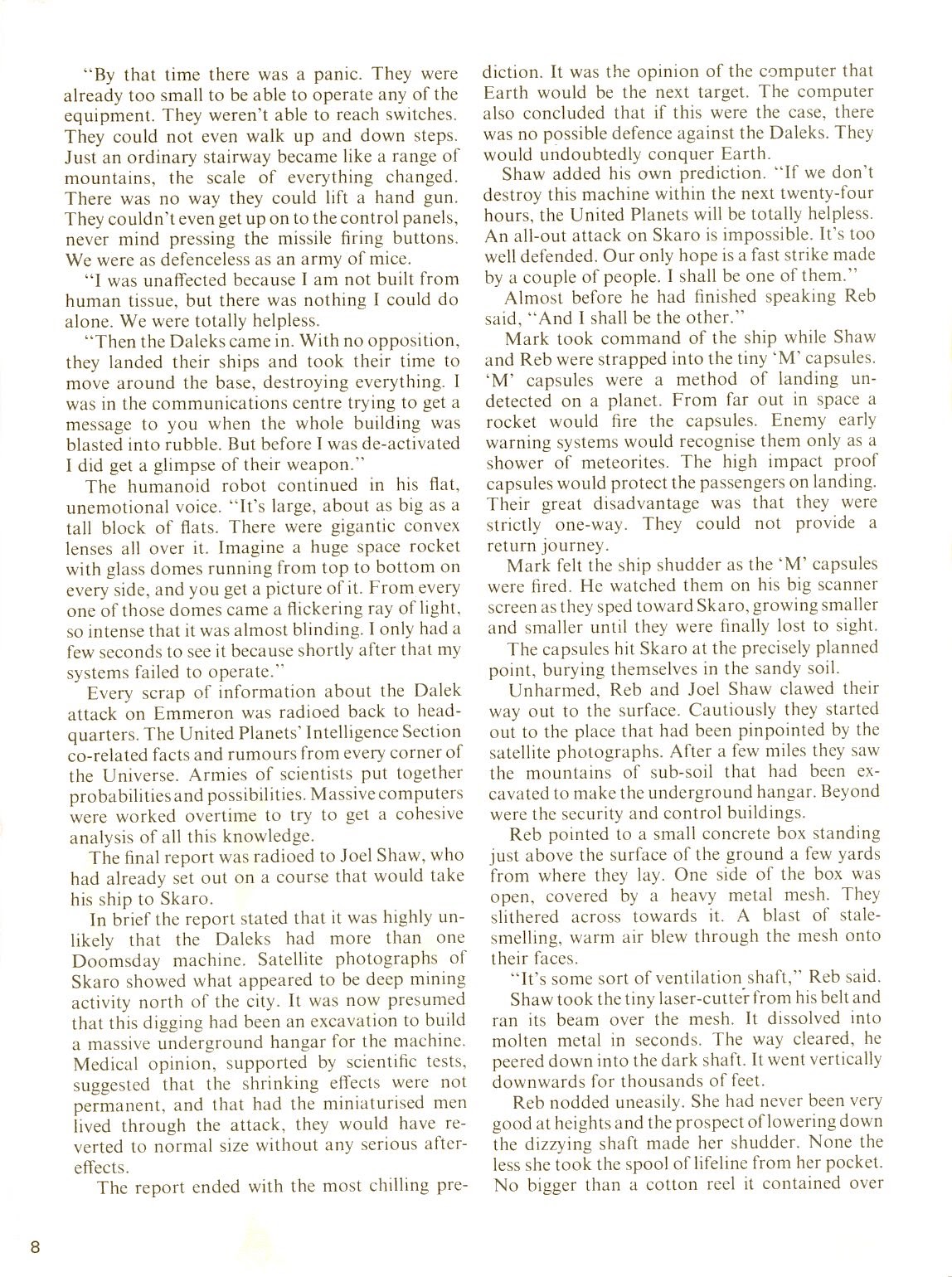 Read online Dalek Annual comic -  Issue #1977 - 8
